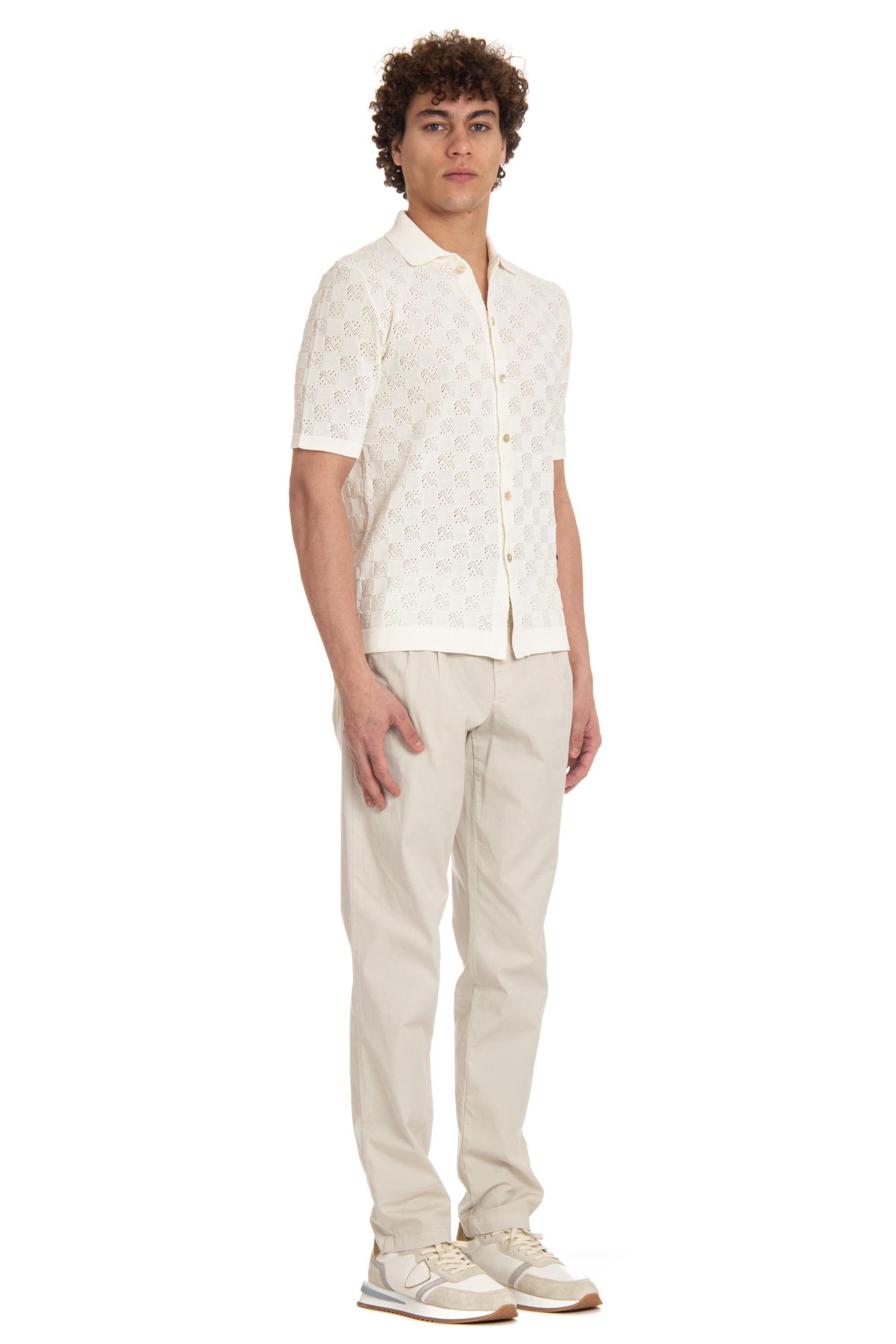 Camicia-polo in cotone I76MAGI85 MAG0I053 01 Eleventy 