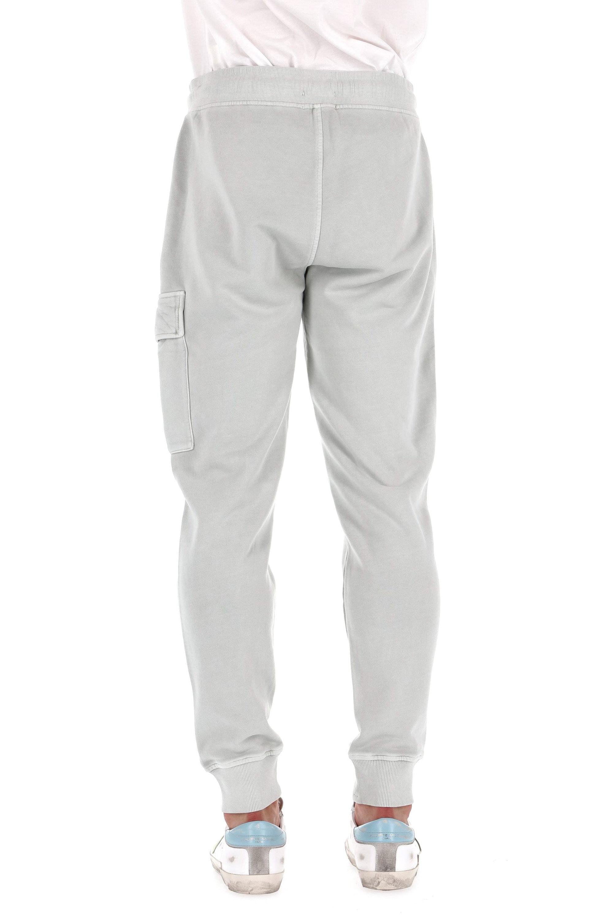 Pantalone felpa in cotone cargo CMSP100A 110044R 800 CP Company 