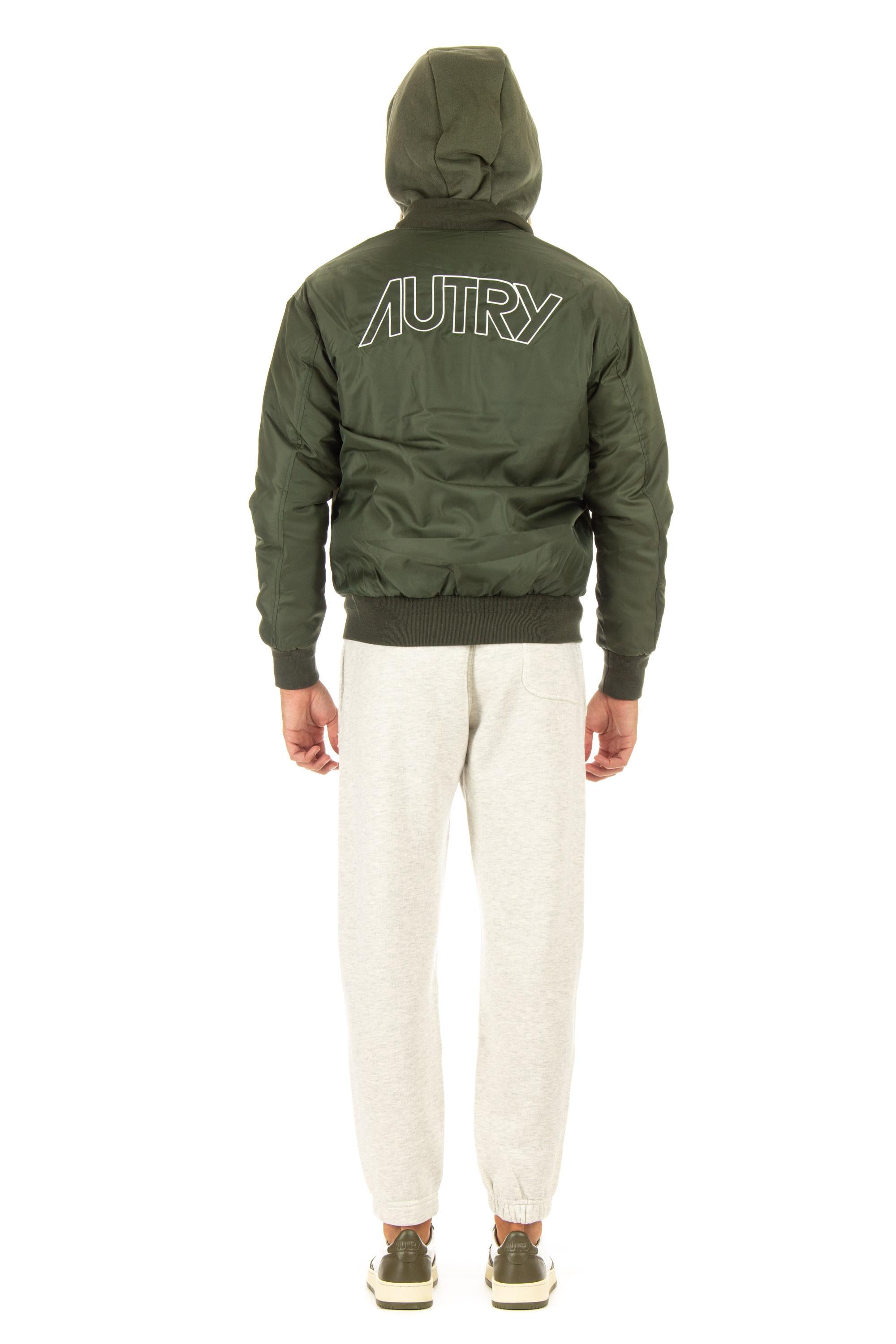 Giubbotto bomber logato JAOM - 460G GRN LAKE Autry 