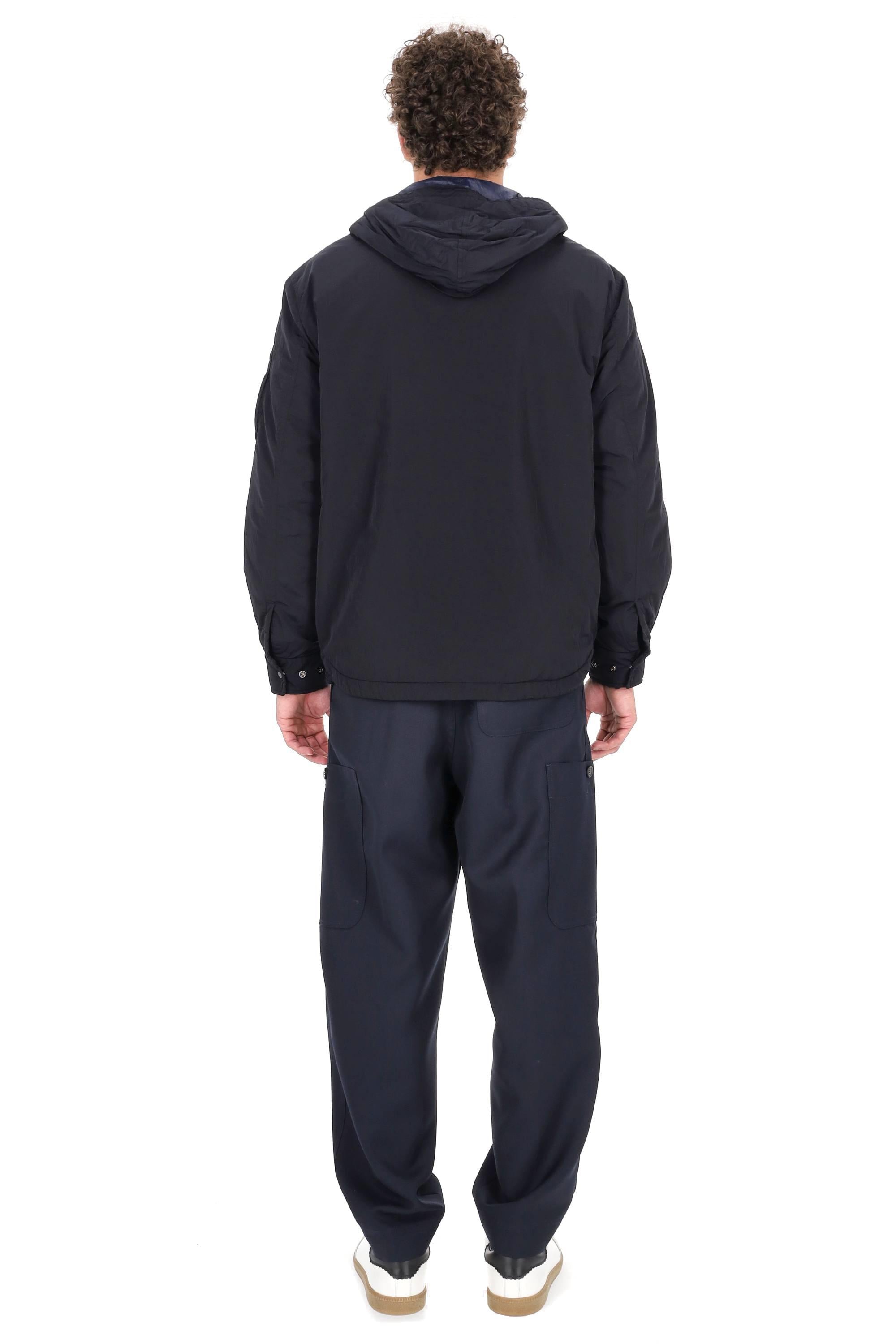 CP Company Giubbotto bomber con cappuccio Chrome-R MOS084A00-5904G/2 888 