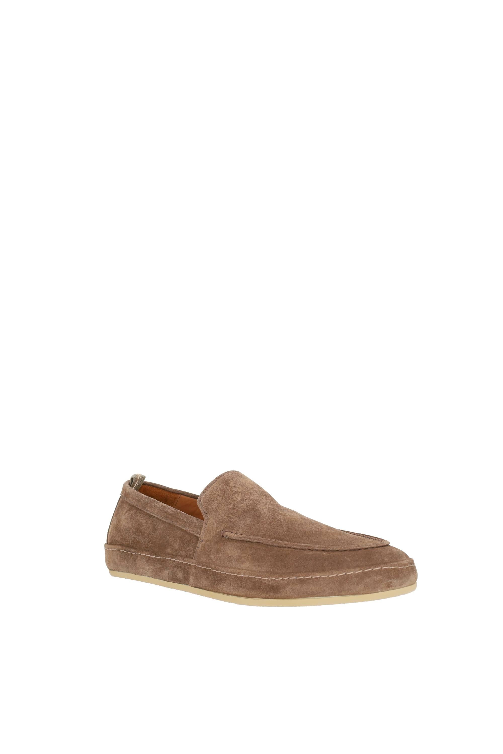 Officine Creative Mocassino in pelle scamosciata natural flex mod. Line 001 OCULINE001LIGC1E236 TUNDRA 
