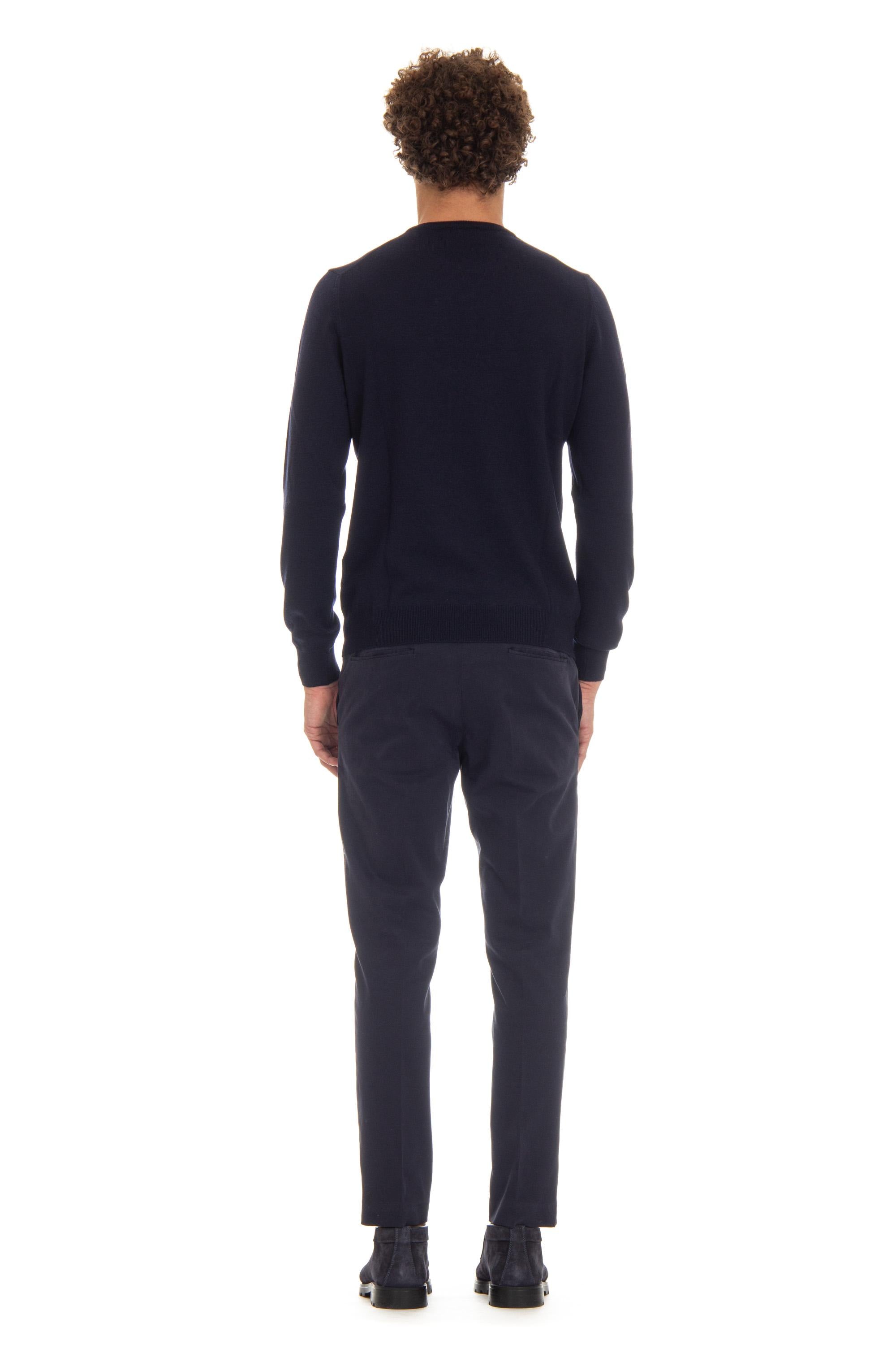 Maglia girocollo in lana vergine extrafine 1429055567/4 0598 598 Barba 