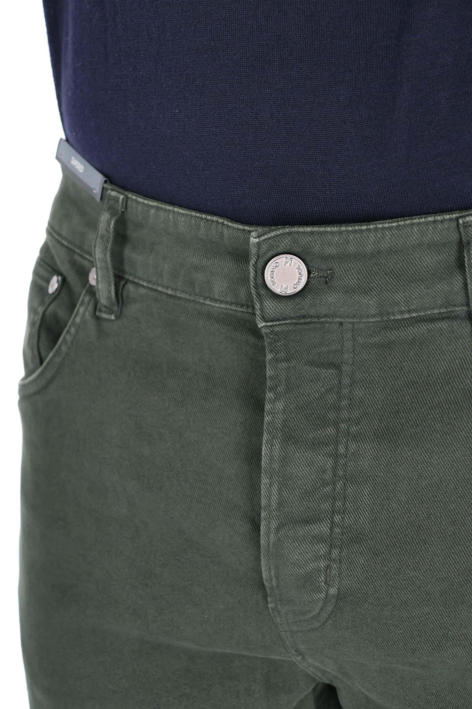 PT Denim 5 tasche color stretch in bull di cotone Reggae fit C5TP05B0 TU96T0/2 Y447 