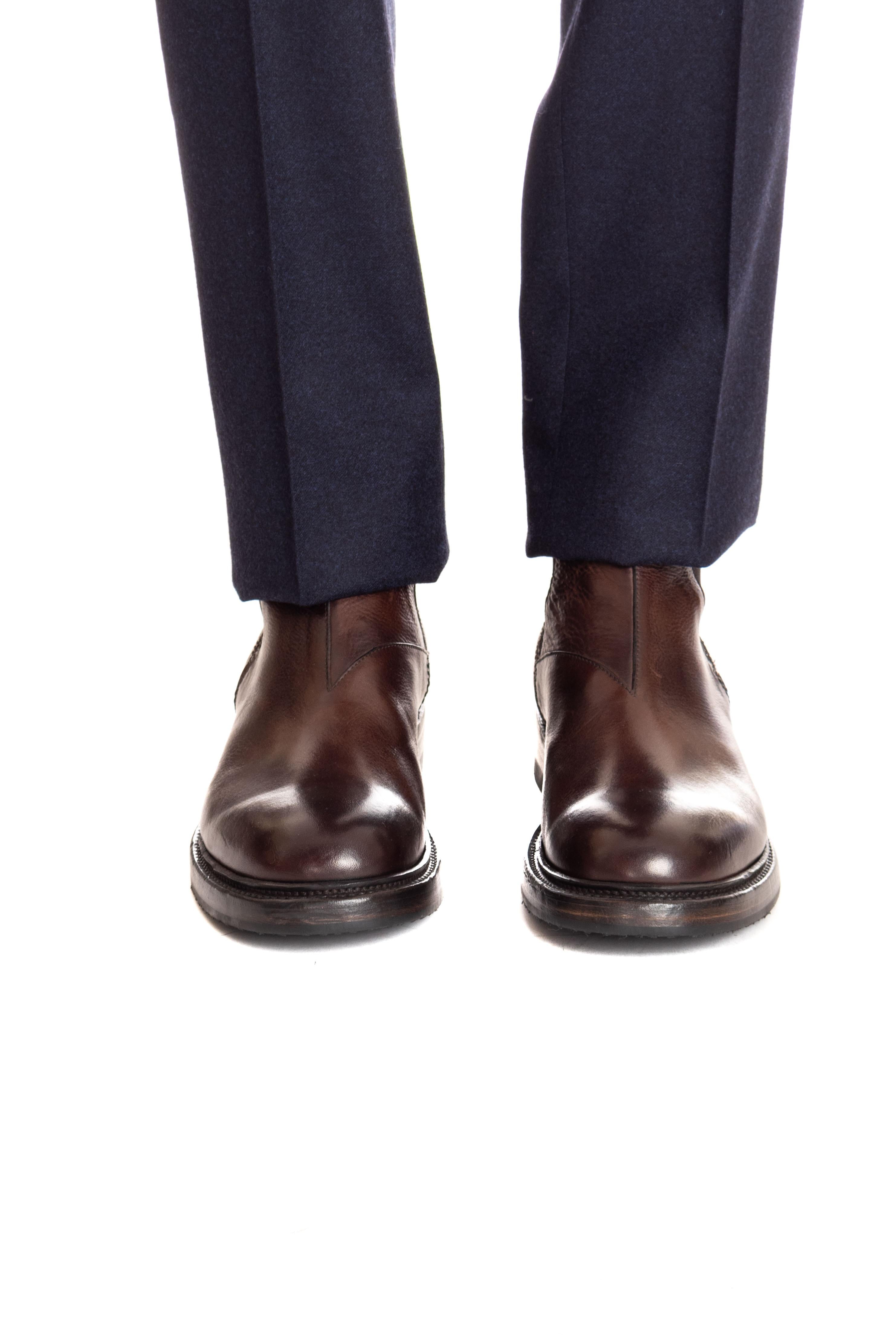 Silvano Sassetti Stivaletto beatles artigianale in pelle S121191505GTOVLTDM TDM 