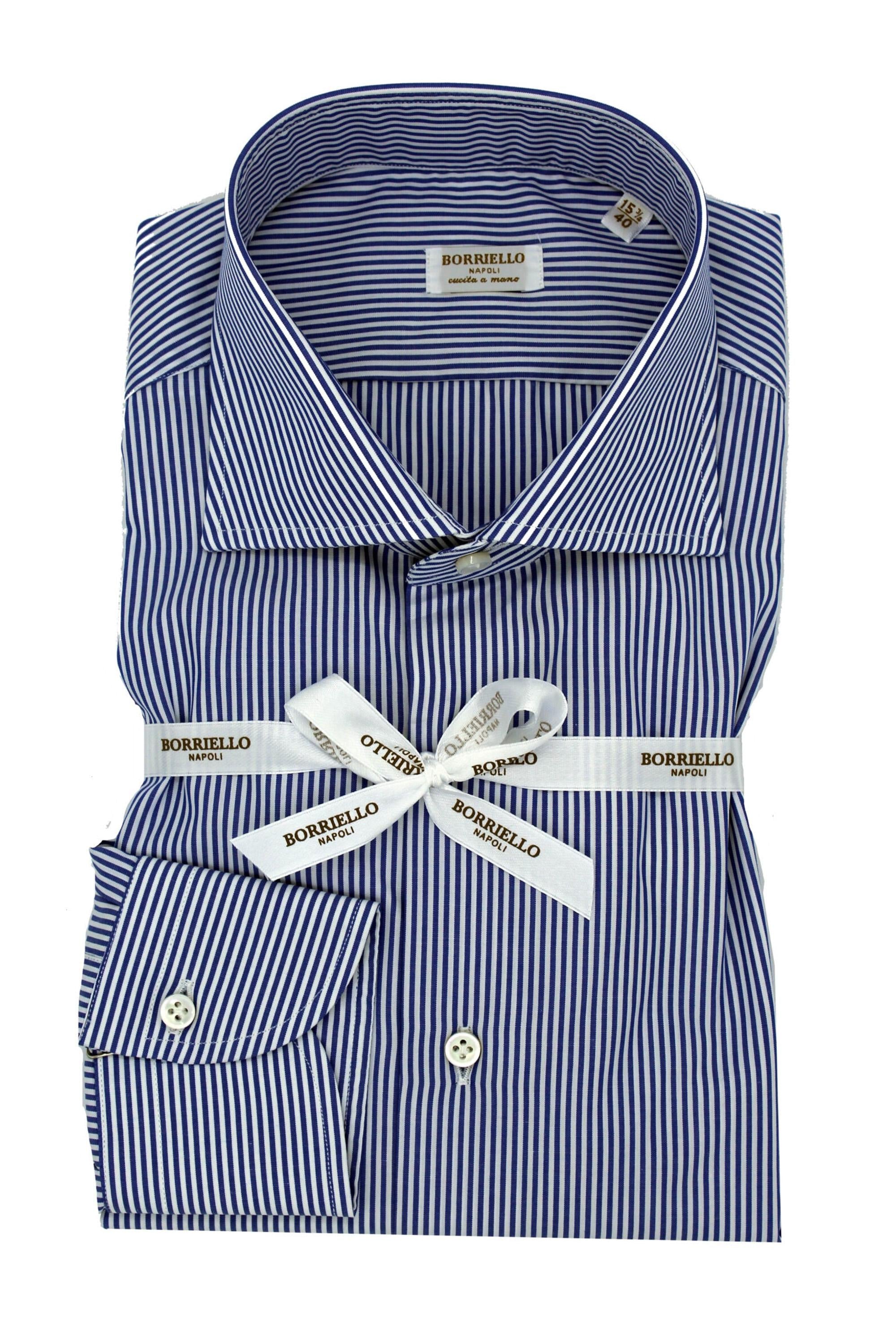 Camicia sartoriale rigata 1401/2 34 Borriello 