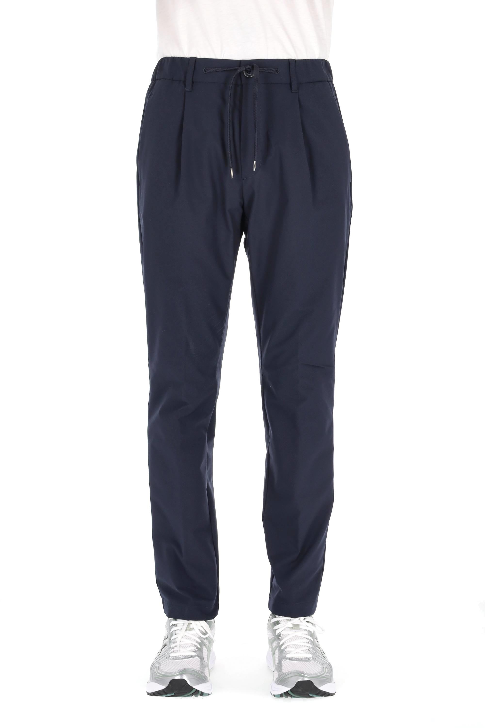 Herno Pantalone tecnico con coulisse e pinces PT000145U-12539 9200 