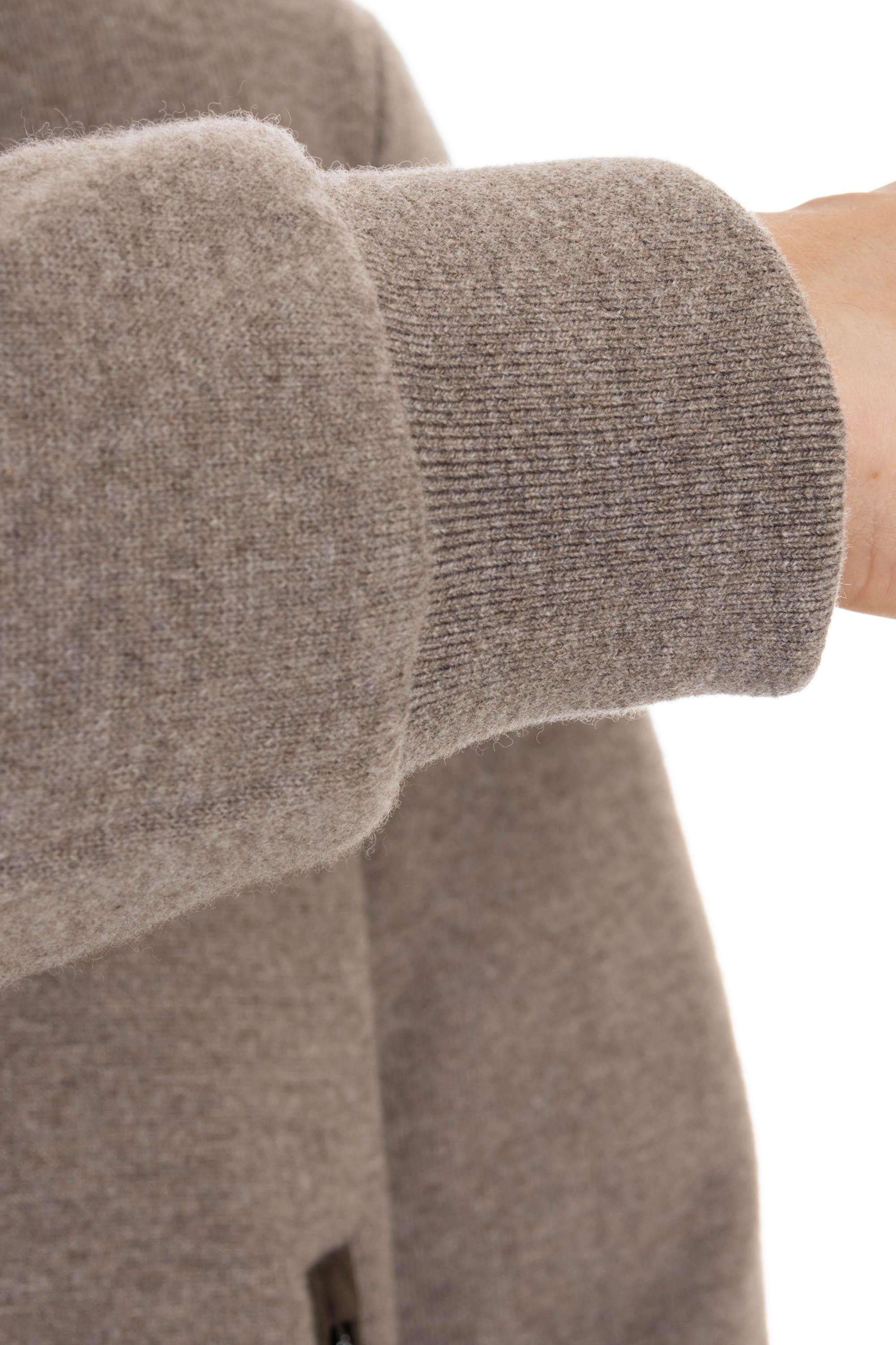 Piumino bomber in lana-cashmere mod. Bellati-Mrw BELLATI-MRW TAUPE Moorer 