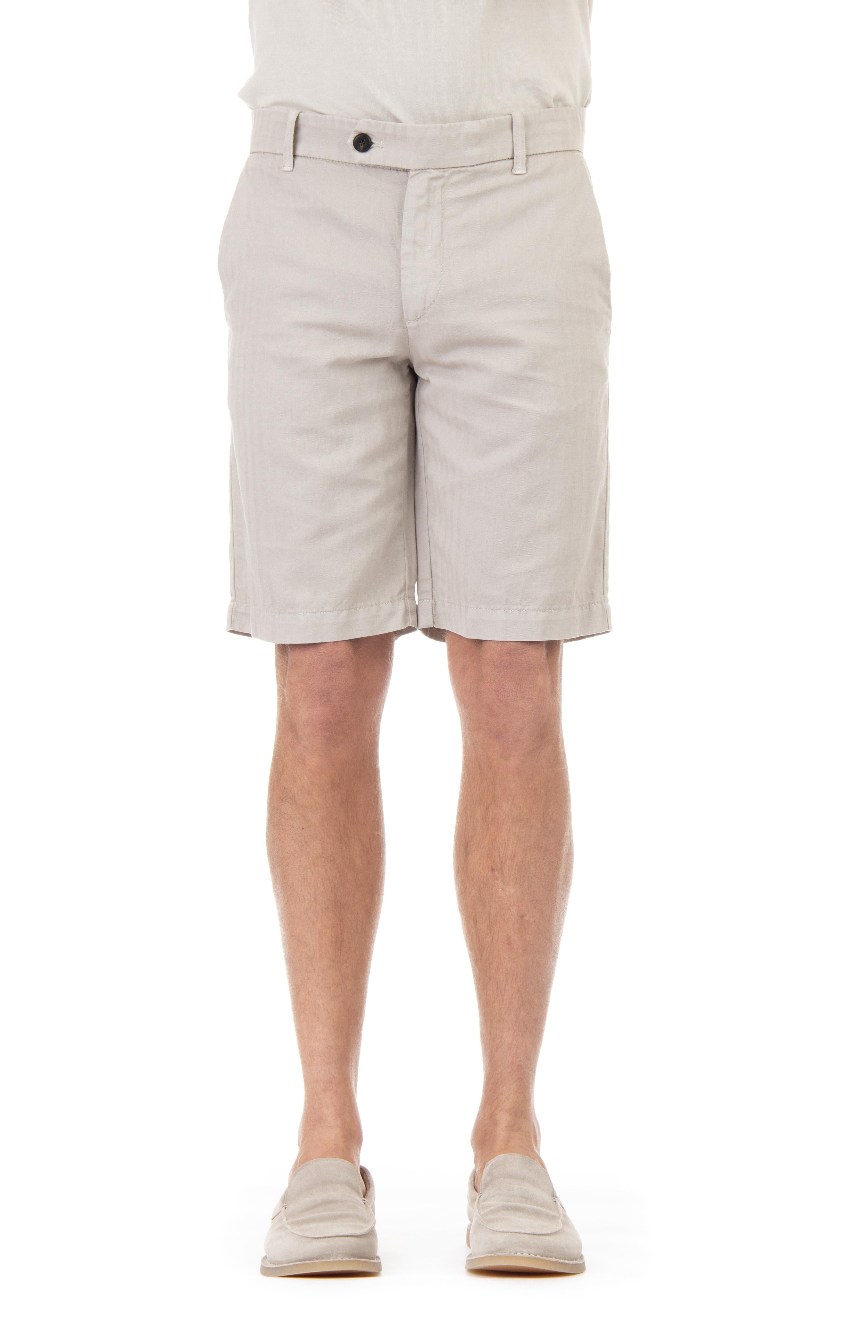 Bermuda chino in cotone-lino G70BERC05 TET0G003/2 02 Eleventy 