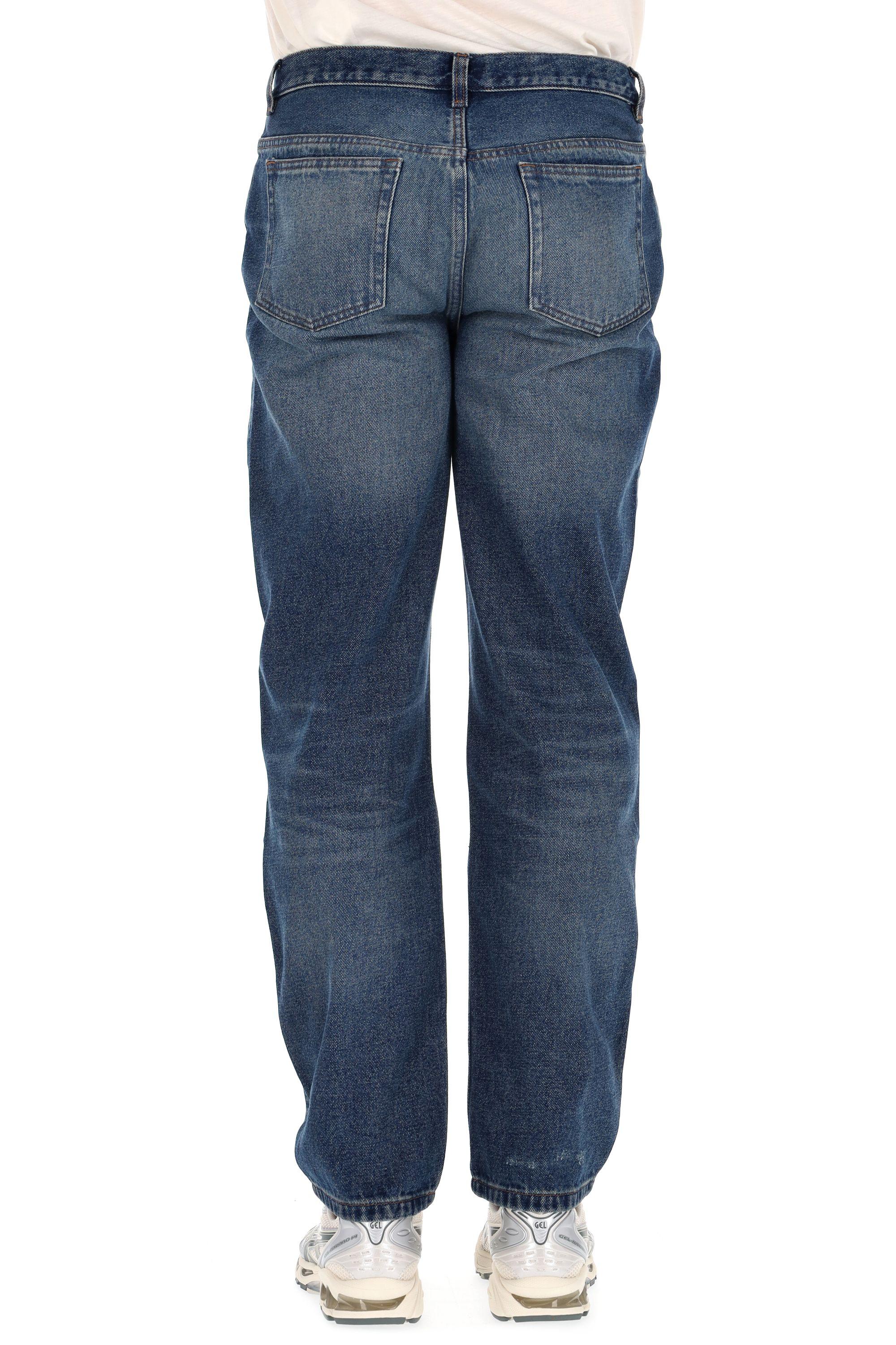 A.P.C. Jeans Martin in cotone con micro rotture COHFC-H09121 IAL 