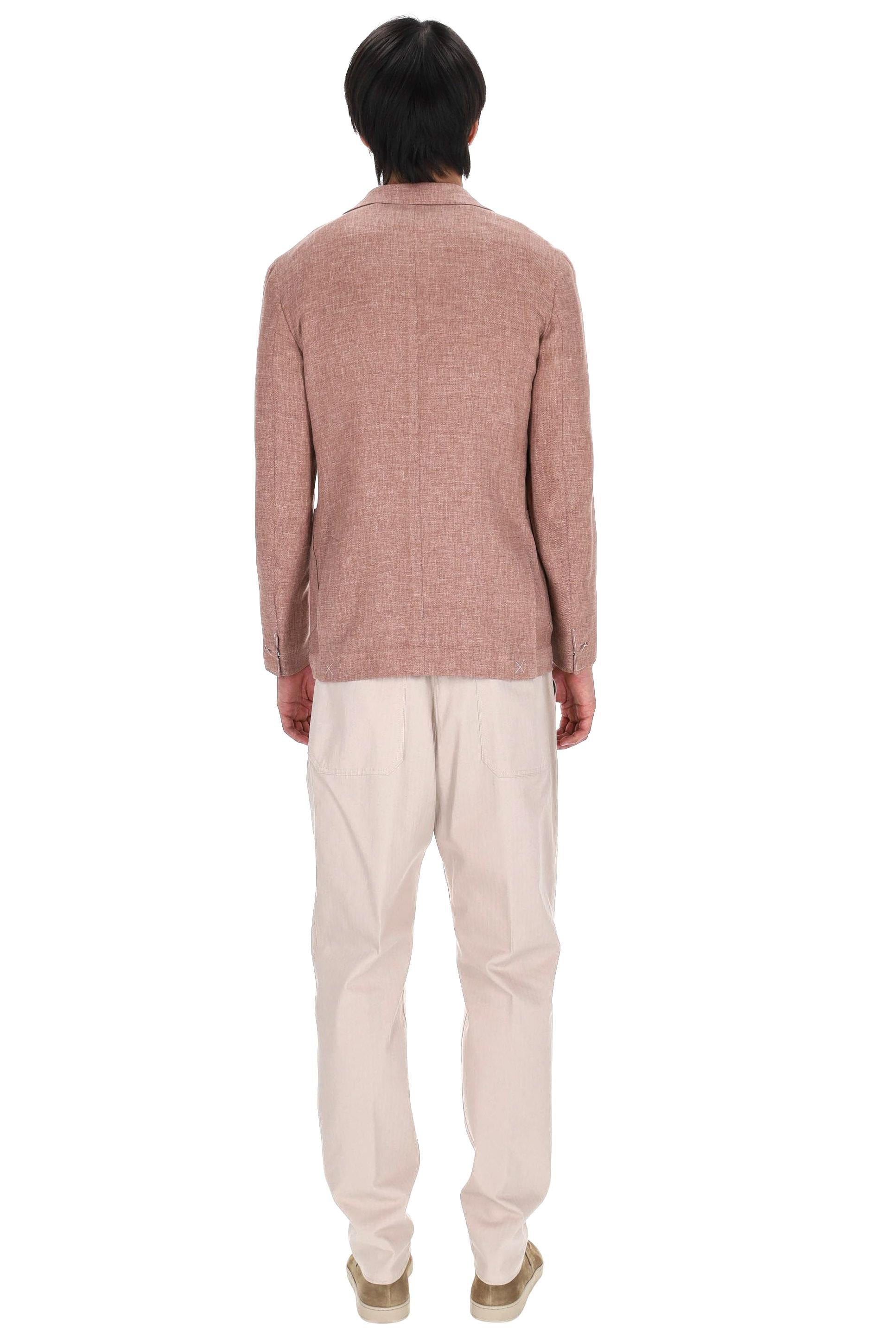 Eleventy Giacca in lino-lana-seta Zegna cross-ply M75GIAC12 TES0K024 99 