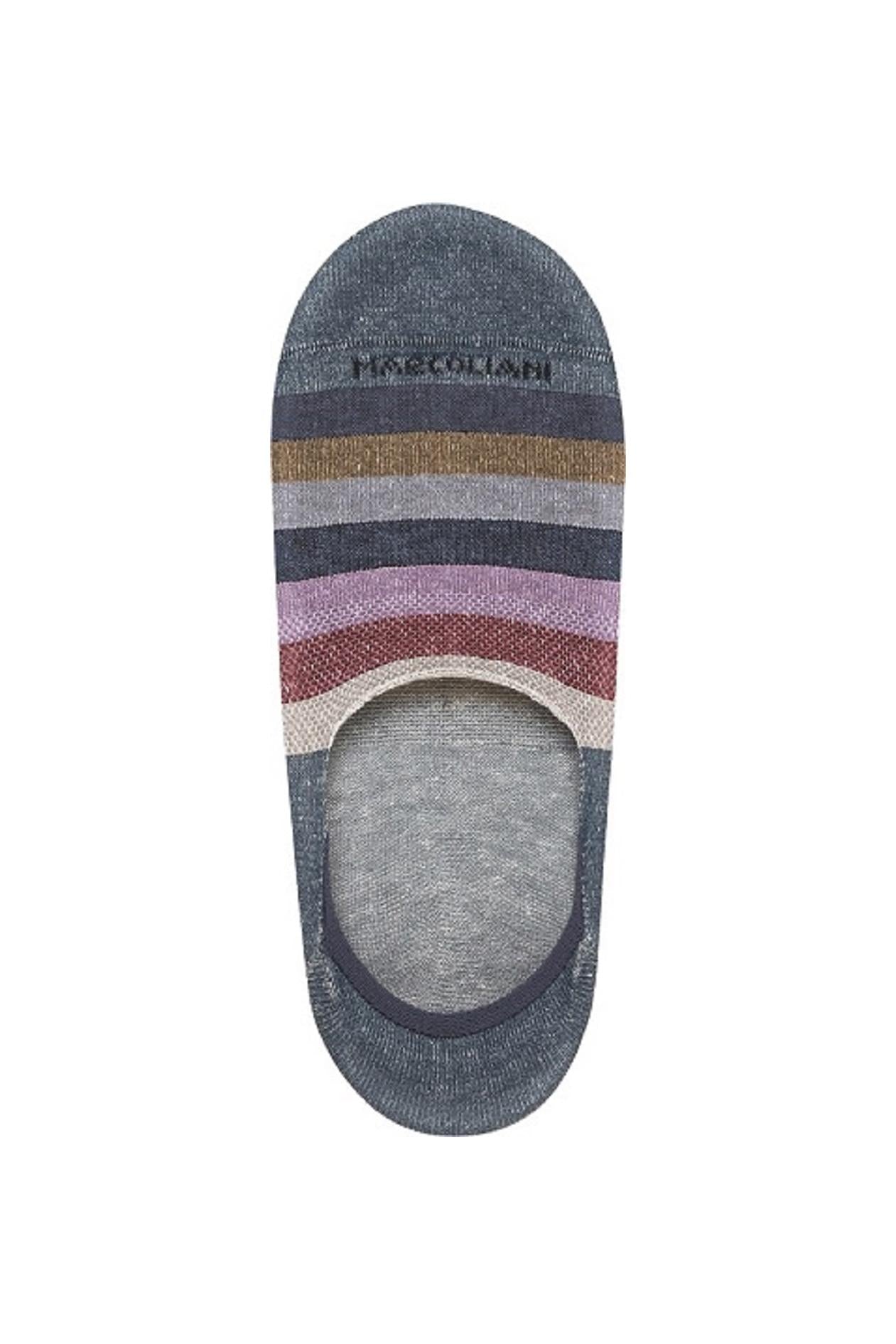Marcoliani Fantasmino invisibile in lino-cotone a righe MAR4266S/2 327 