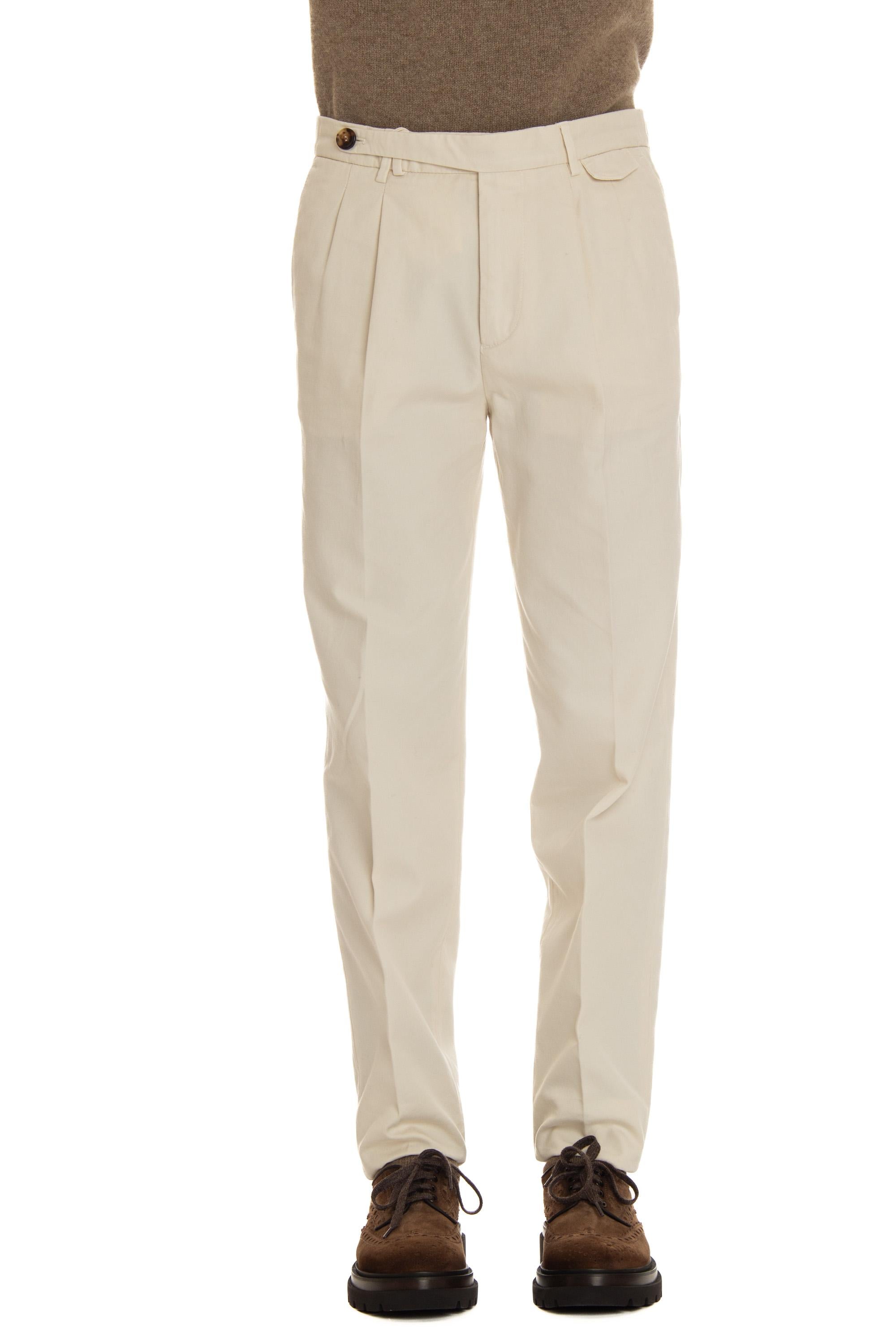 Pantalone in gabardina di cotone M252DE1920 C5797 Brunello Cucinelli 