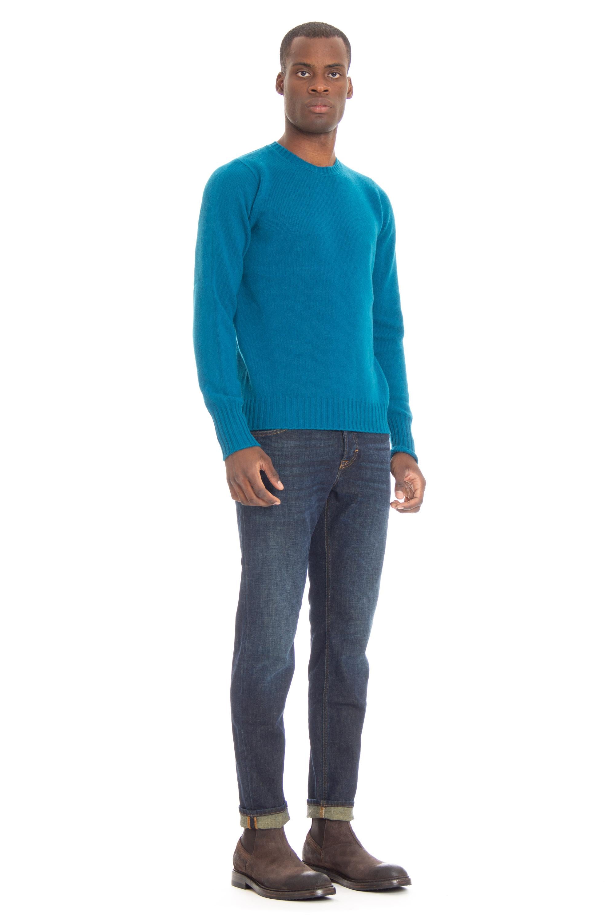 Maglia girocollo in lana di agnello D4W103.4 745 Drumohr 