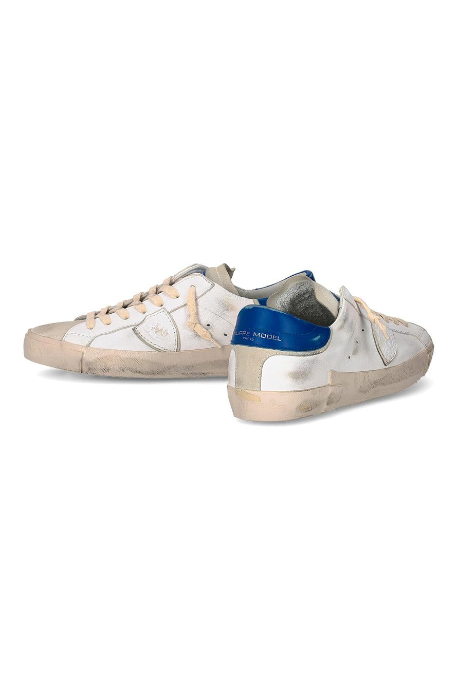 Sneaker low PRSX bimateriale talloncino bluette PRLU PRSX/12 WX46 Philippe Model 