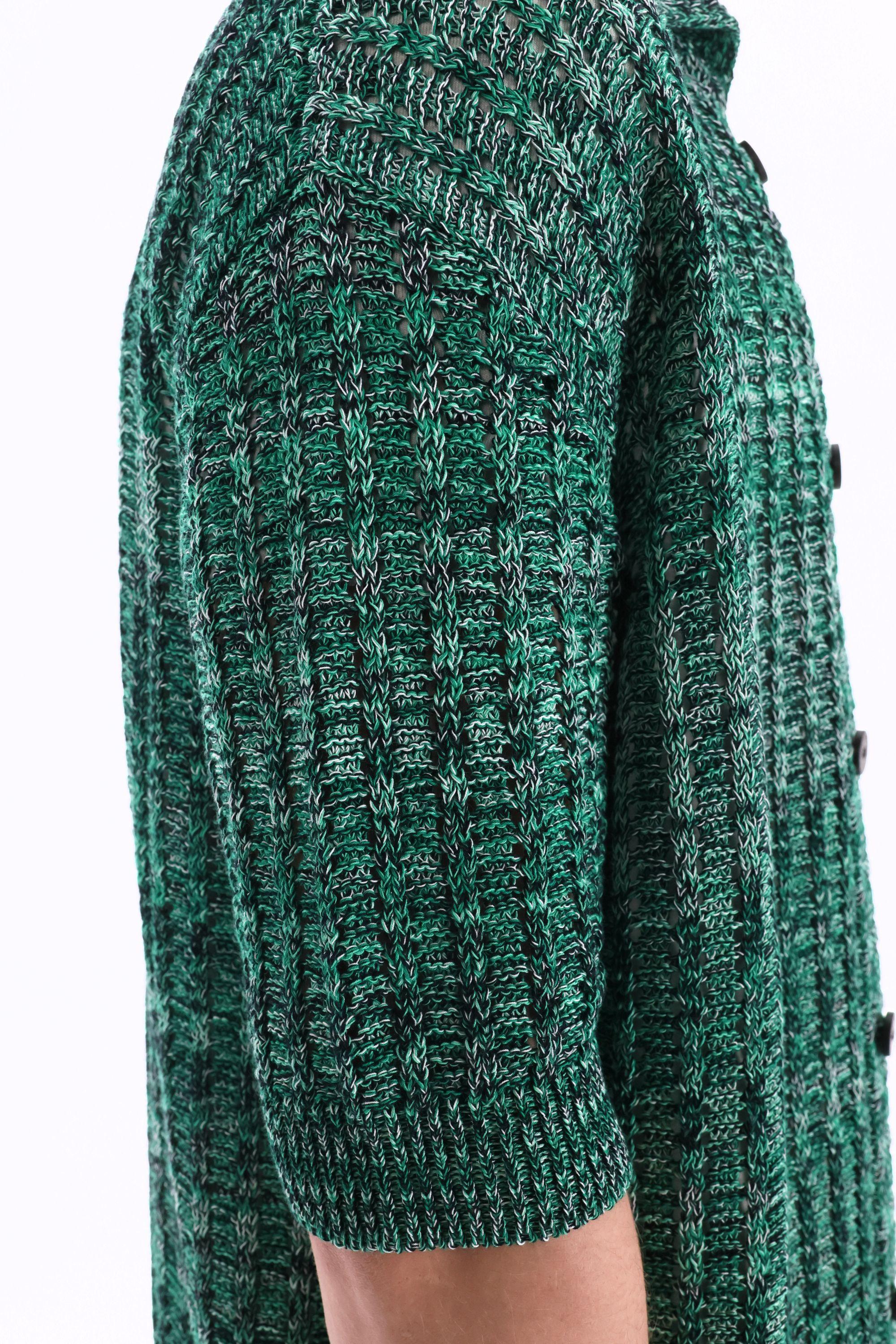 Cardigan mezza manica in cotone moulinè RB27125 RB2728 Roberto Collina 