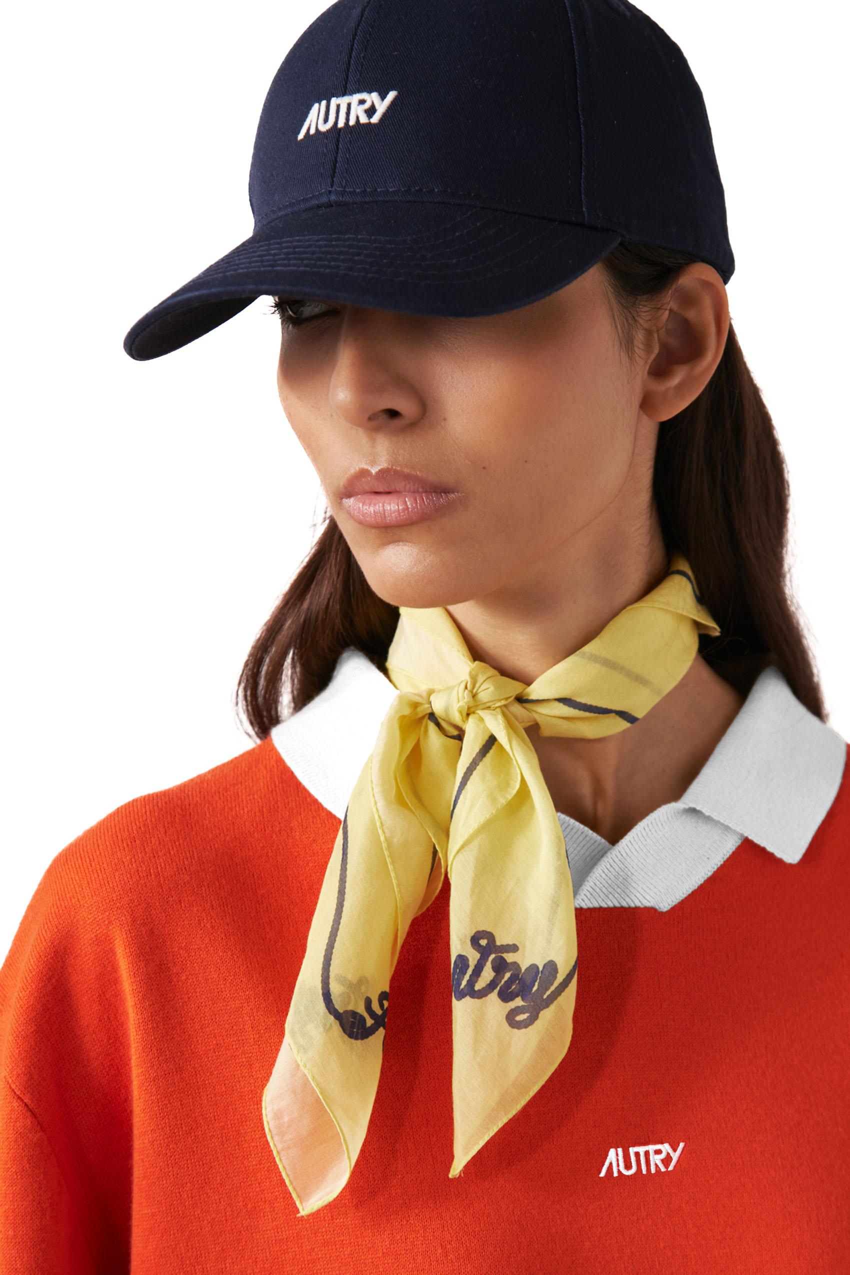 Autry Foulard rope in cotone-seta FOPU 085L ROPE BLONDE 