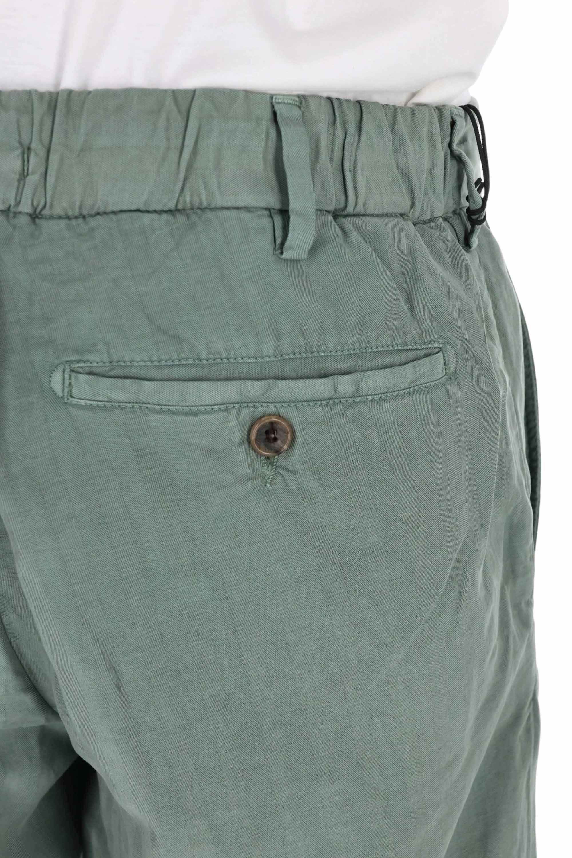 Myths Bermuda Apollo-S jogger in lyocell-lino-cotone 26M71B 81-3 26 