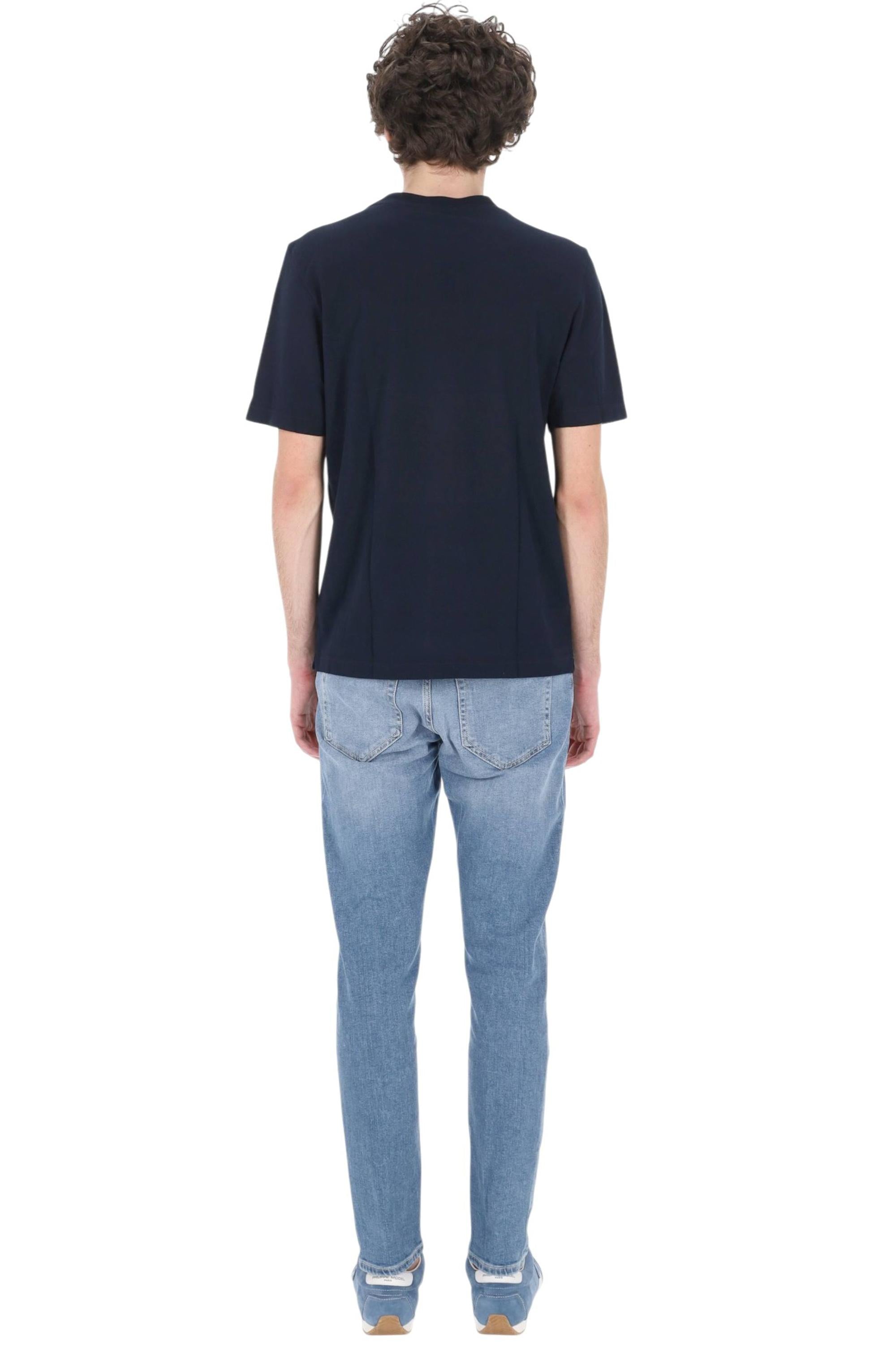Barba T-shirt in cotone tramato 8141360501 598 