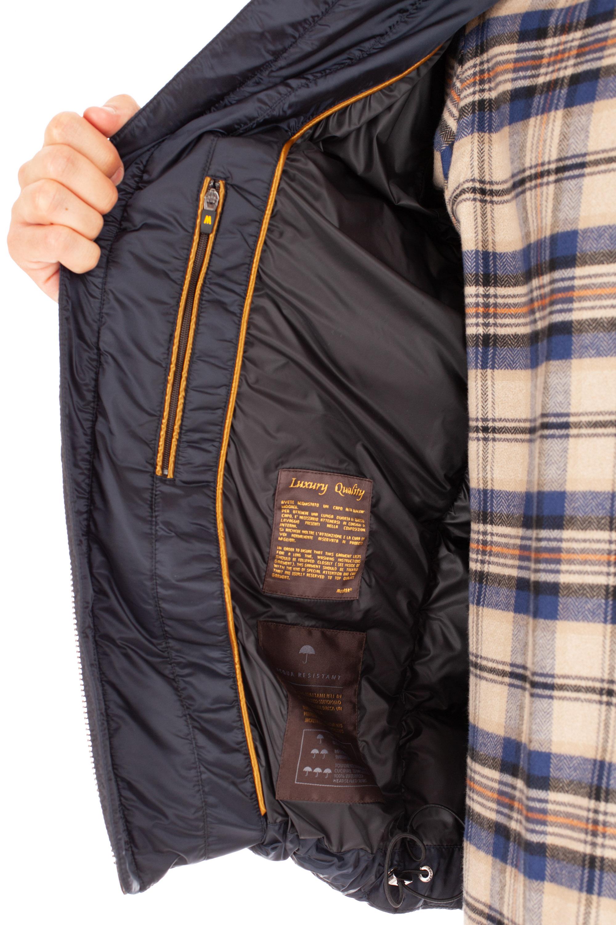 Piumino bomber mod. Brett-Sh BRETT-SH BLU Moorer 