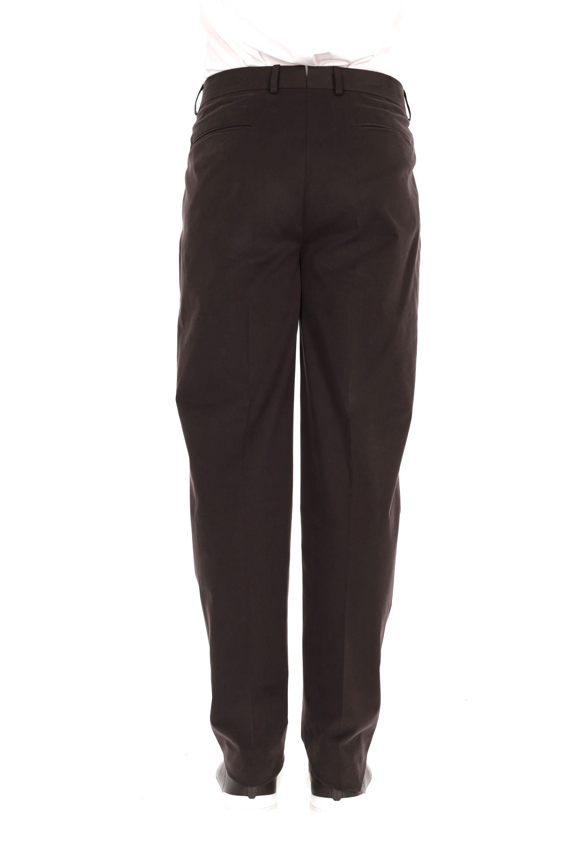 Zegna Pantalone CashCo in cotone-cashmere 929F06A9 77PM12 6R 001 