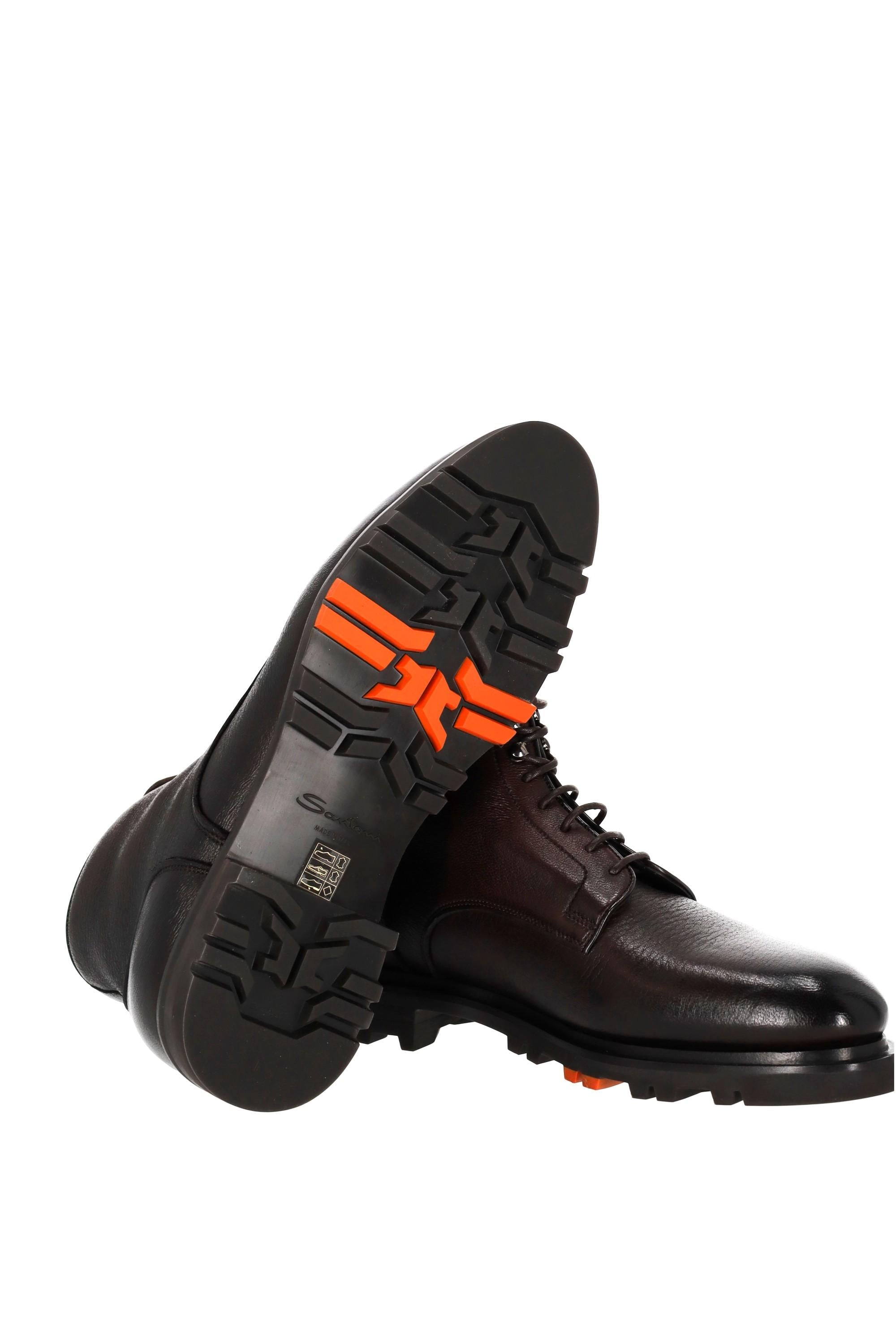 Santoni Polacchino in pelle di cervo modello Logan MCCO18858SM3SLE1 T50 