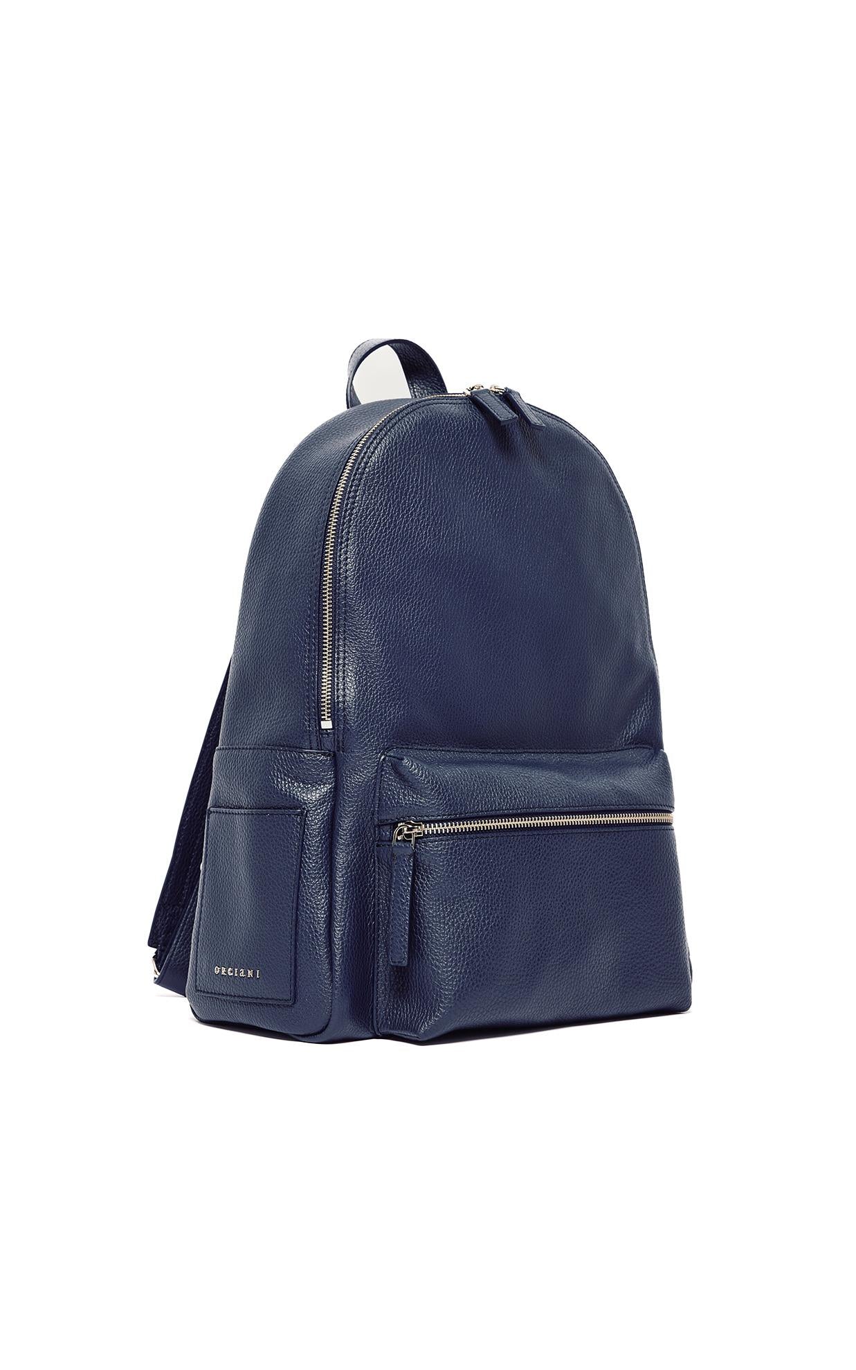 Orciani Zaino in pelle martellata P00711_MIC/2 NAVY 