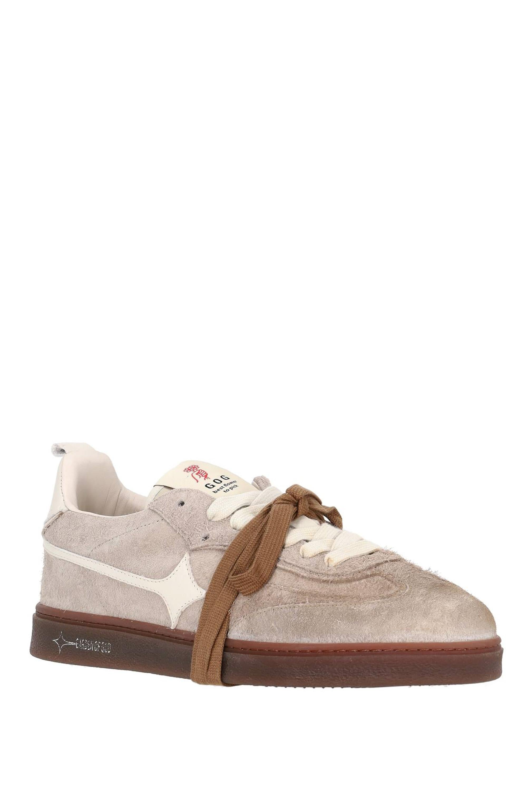 Garden of God Sneaker in camoscio hair modello Earth EARTH HAIRY SUEDE TAUPE 