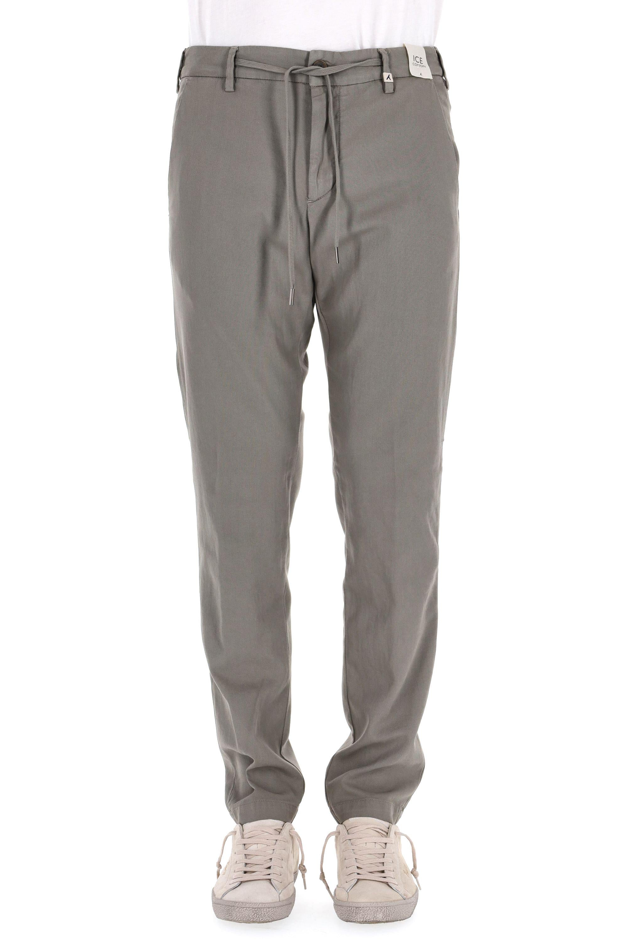 Pantalone con coulisse in cotone ice cotton 25M12L 75-2 29 Myths 