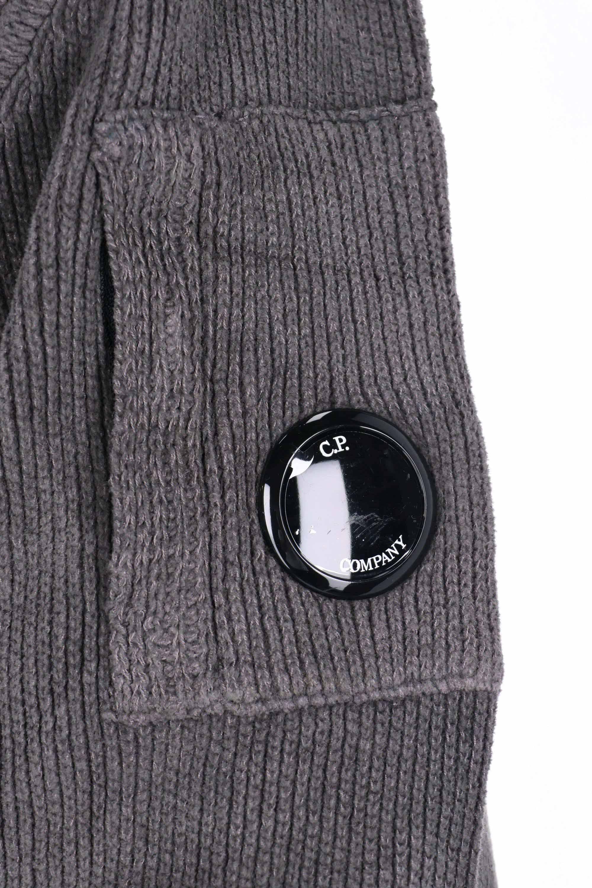 CP Company Polo-felpa in ciniglia di cotone MKN021A00-5558G/2 978 