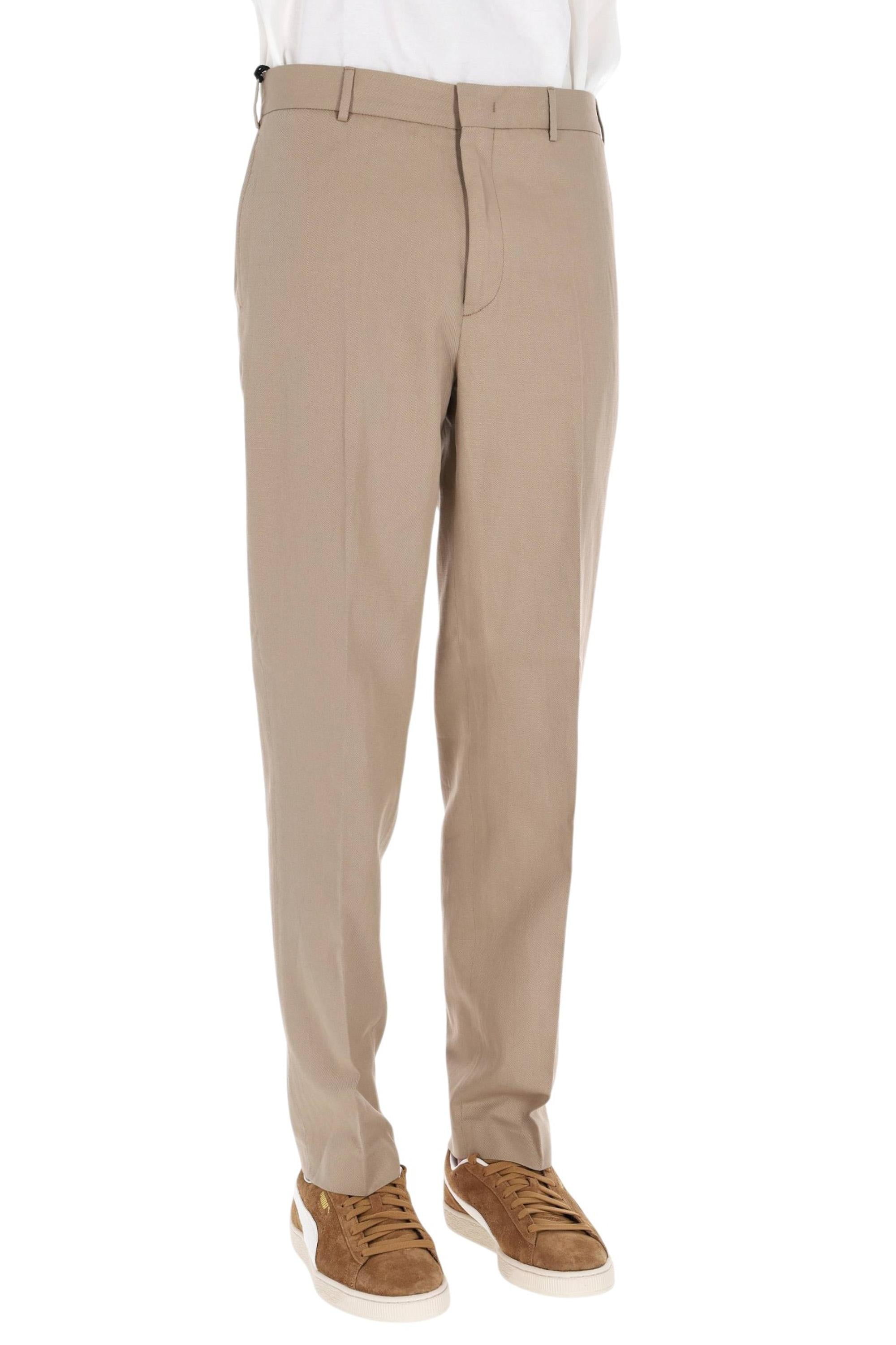 PT Torino Pantalone in bull di cotone-lino Master fit COASDSZ00REW PM31 0060 