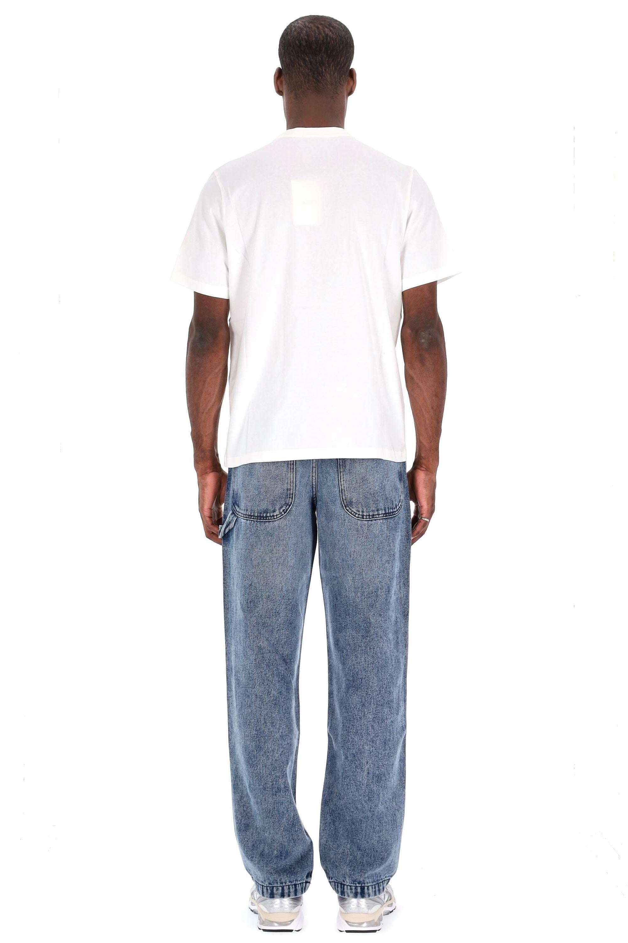 Autry T-shirt manica corta in cotone TSPM A7CW WHITE 