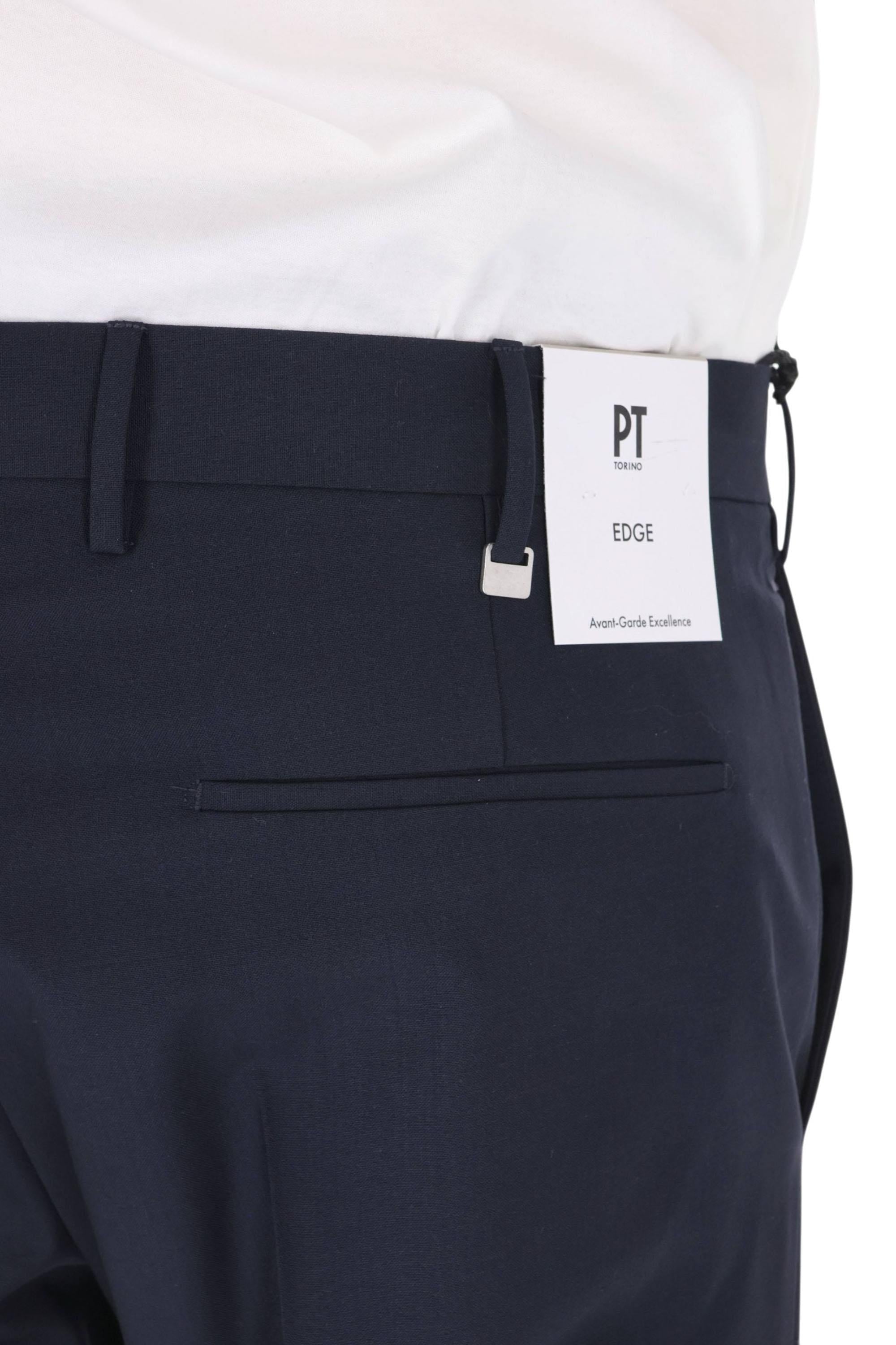PT Torino Pantalone in lana Tropical bi-stretch Dieci fit COAFX0Z00FWD MA2-3 0360 
