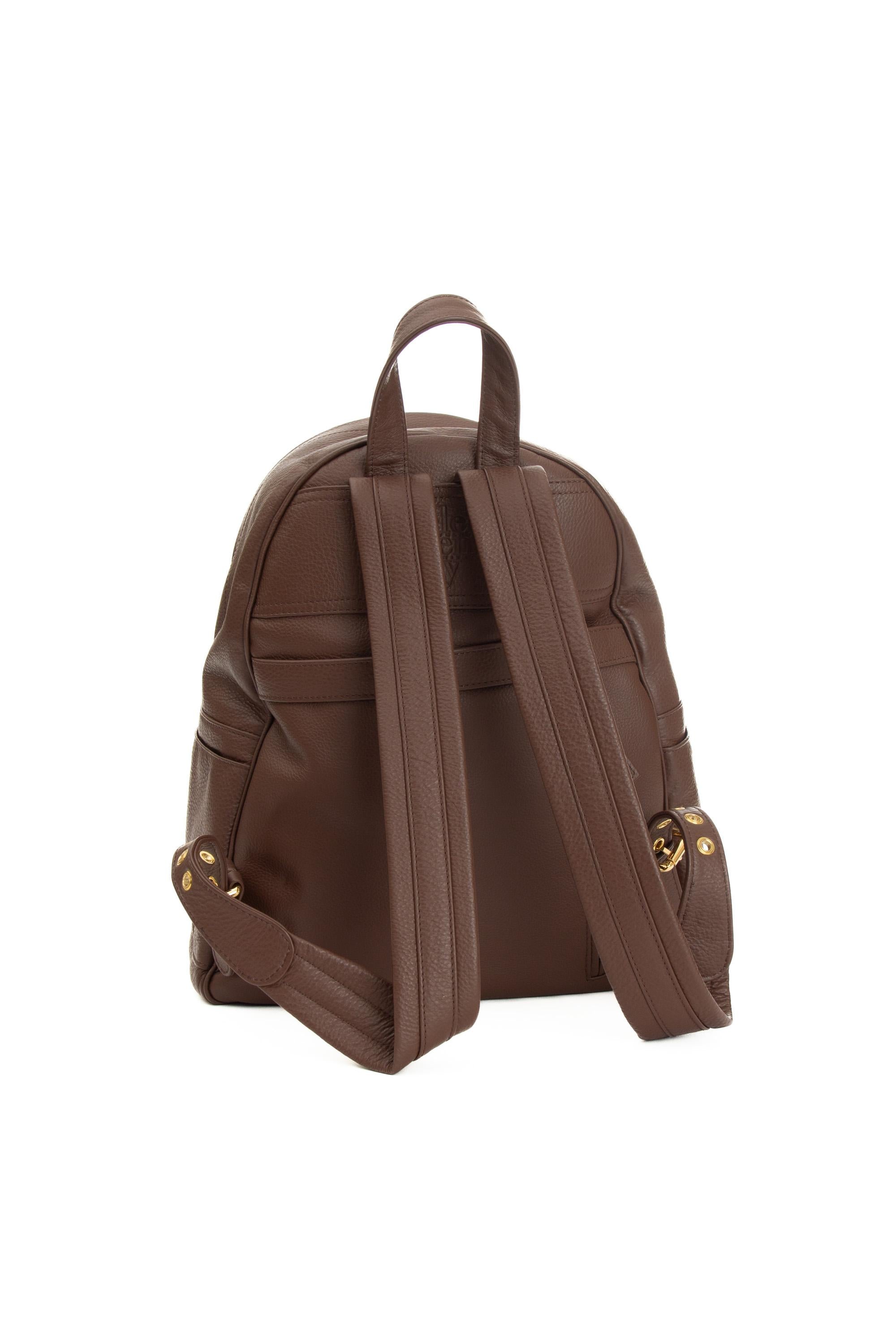 Zaino in pelle supersoft A77BORA03 PEL0A002 04 Eleventy 