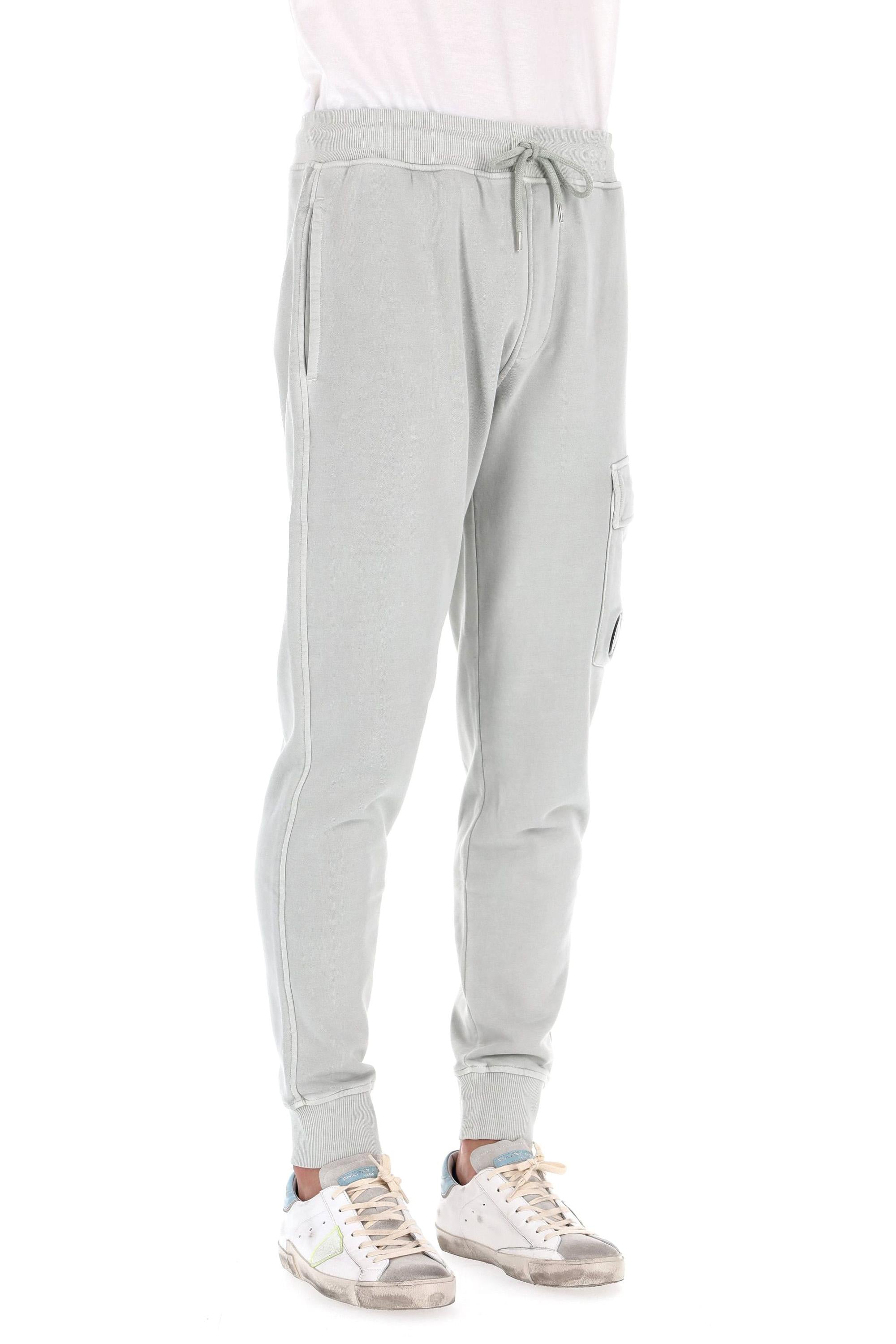 Pantalone felpa in cotone cargo CMSP100A 110044R 800 CP Company 