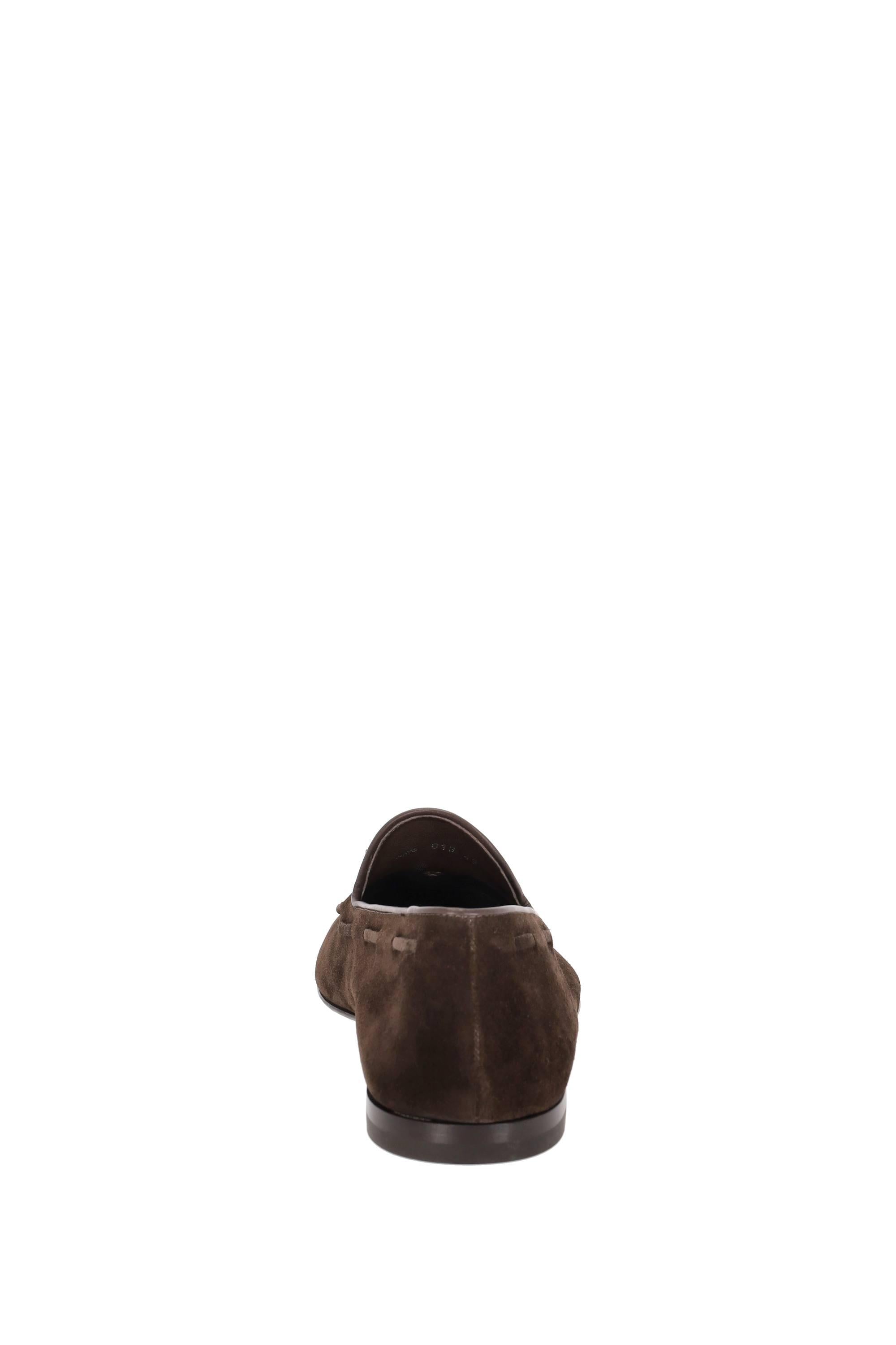 Mocassino in camoscio con nappine OCUAIRT013LIC622040 TESTA DI MORO Officine Creative 