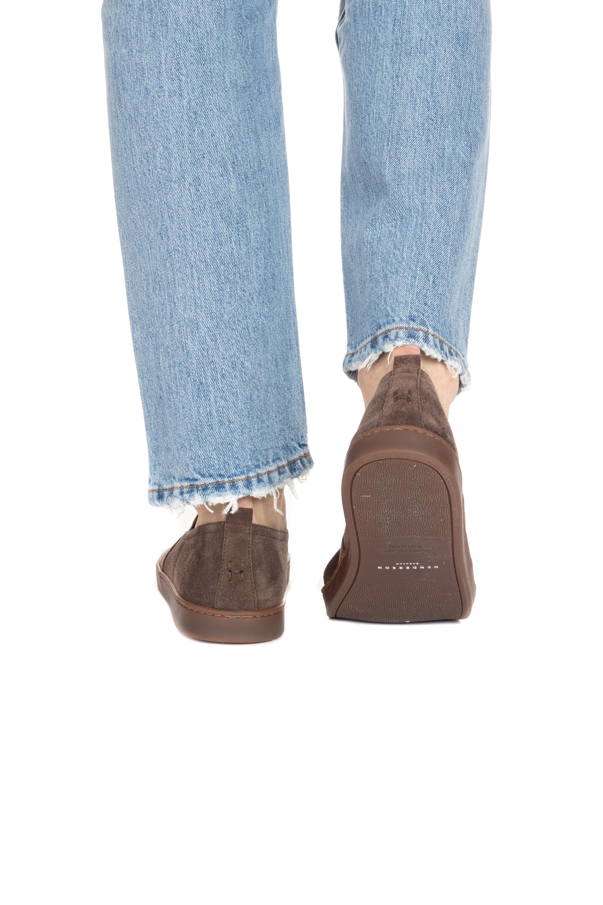Espadrillas in camoscio suola flex mod. Rodi RODI/2 QUINOA Henderson 