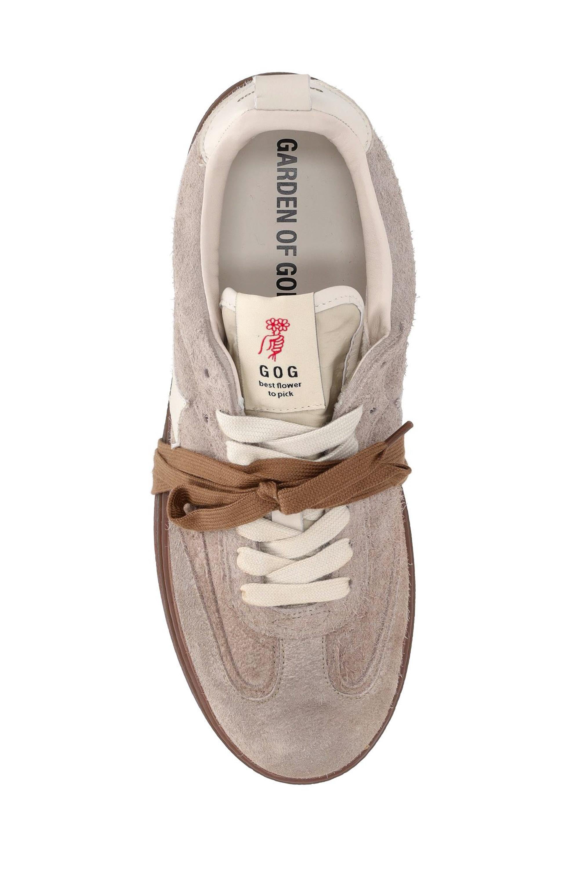 Garden of God Sneaker in camoscio hair modello Earth EARTH HAIRY SUEDE TAUPE 