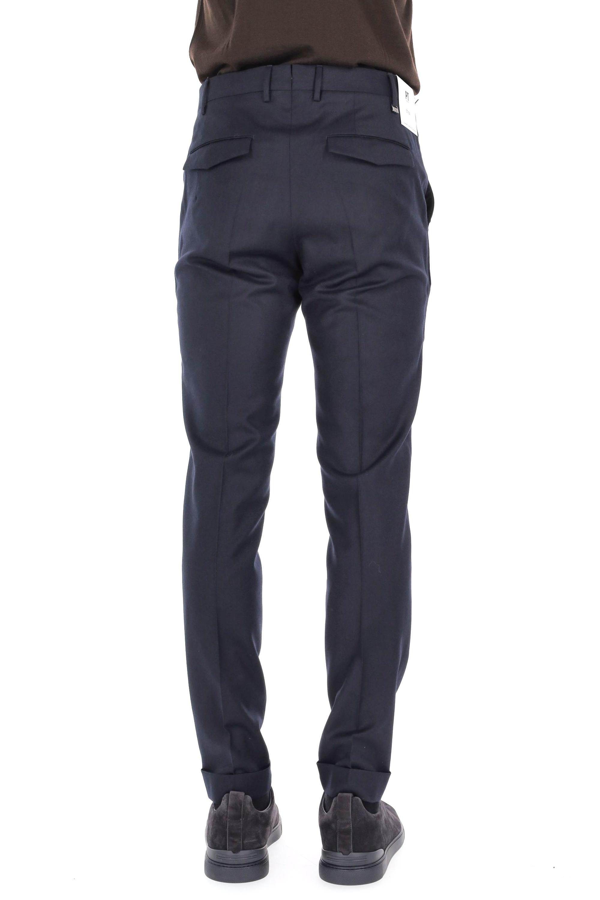 Pantalone in flanella di lana super 110's comfort Master fit AFMAZ00CL1 CM13/3 0360 PT Torino 