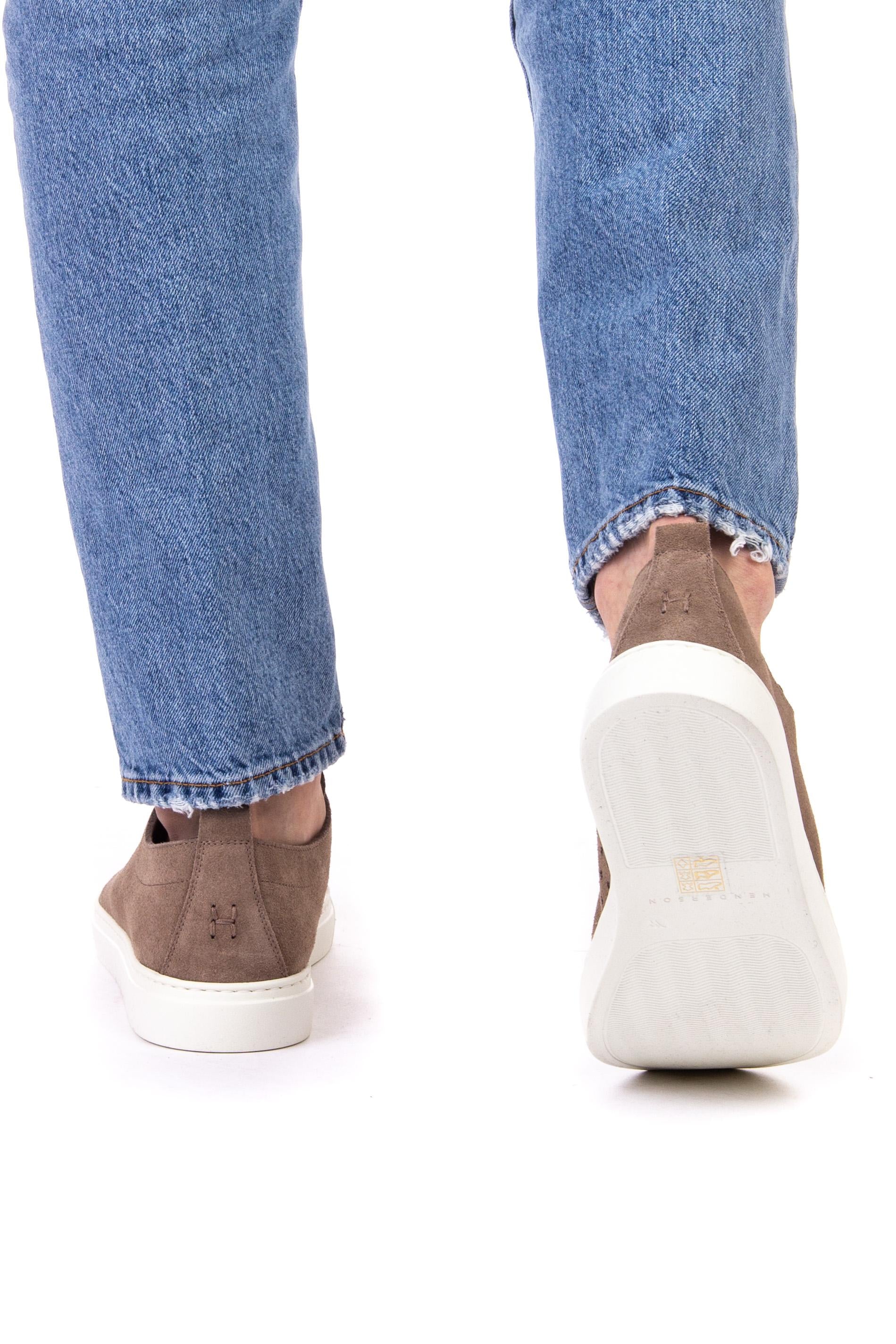 Sneaker in camoscio kudu mod. tom TOM.3 TORTORA Henderson 