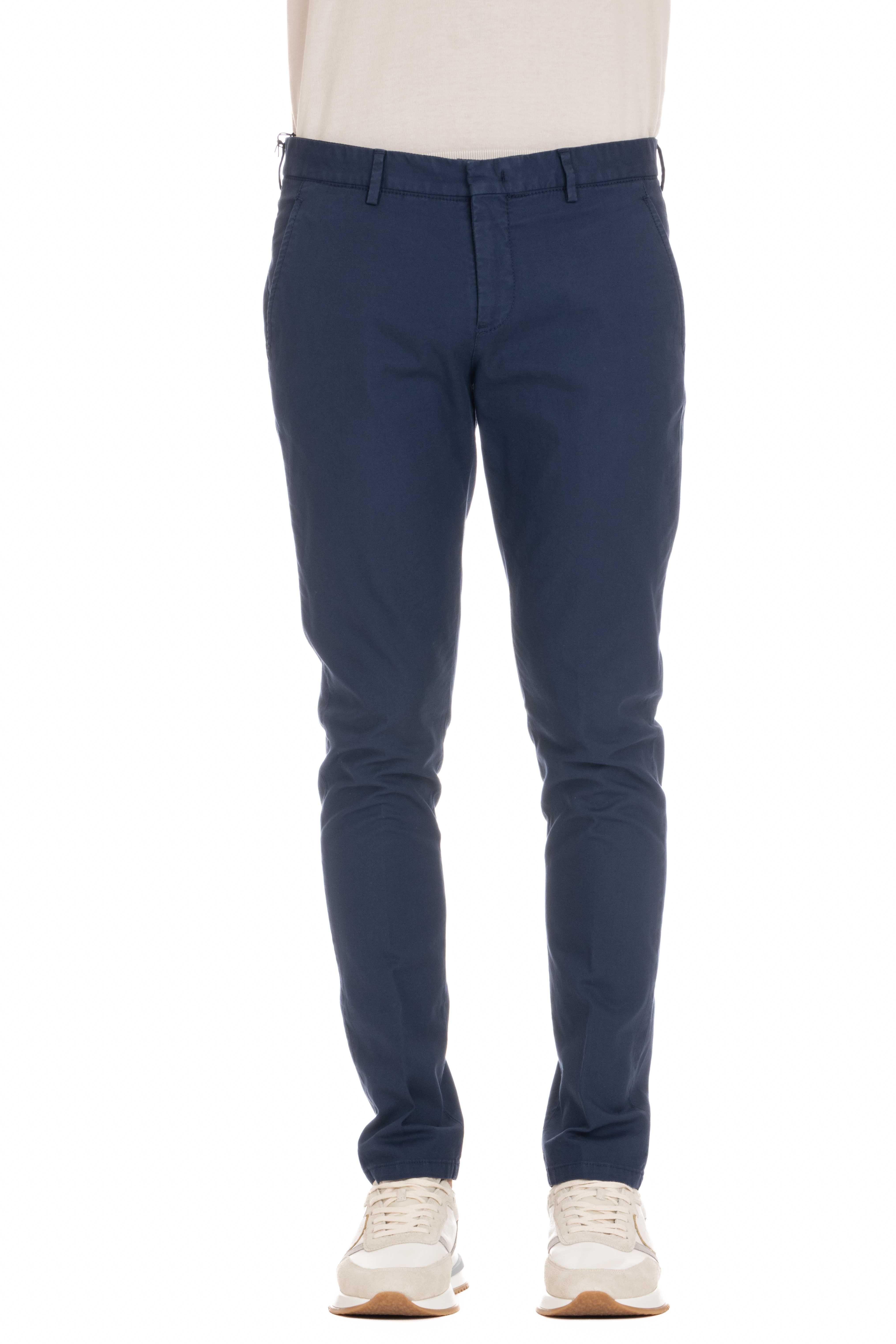 Pantalone in cotone tramato Wonder fit WTDDZ00SPE NU71/3 Y383 PT Torino 