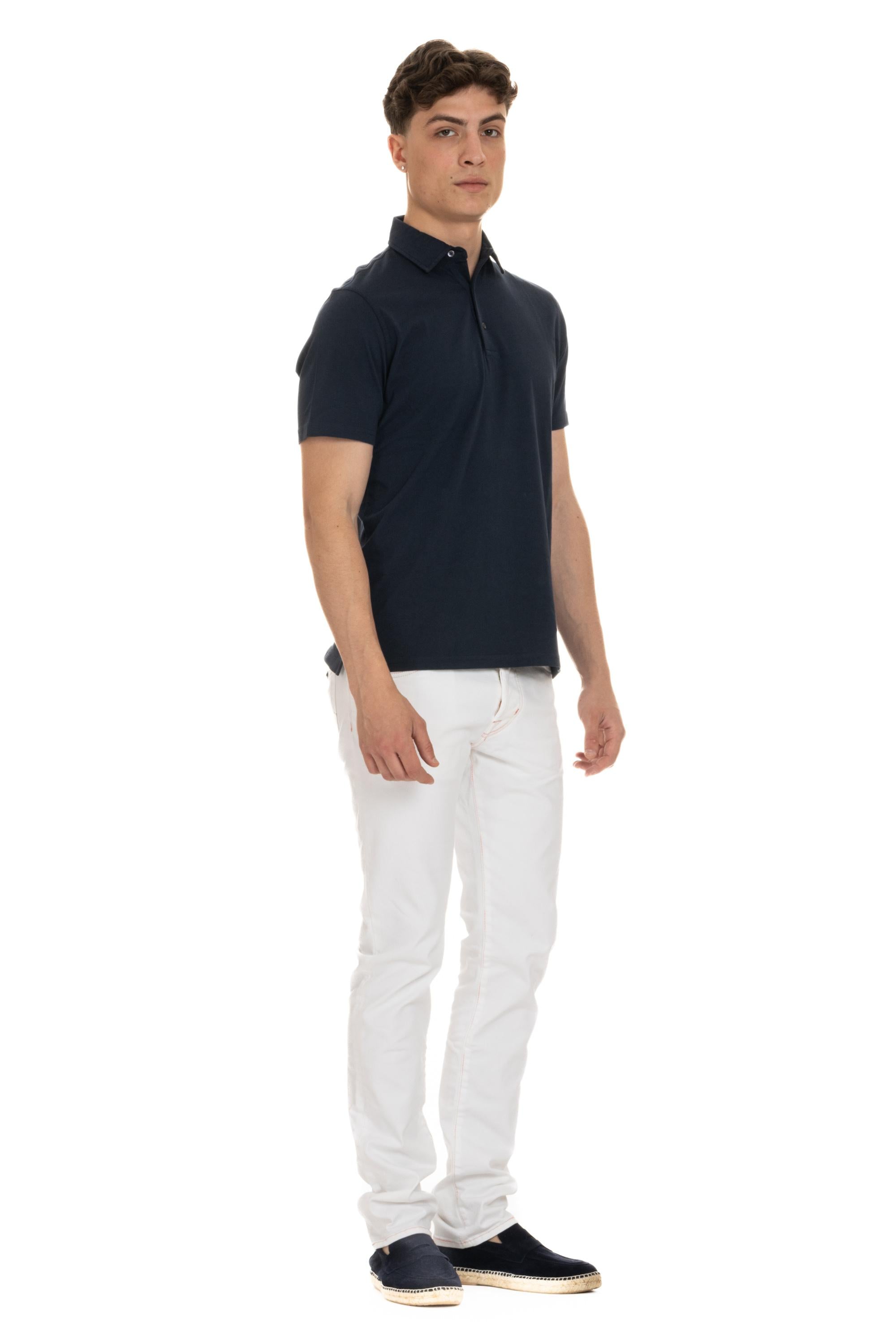 Polo in jersey di cotone AY78 A335 01098 Aspesi 