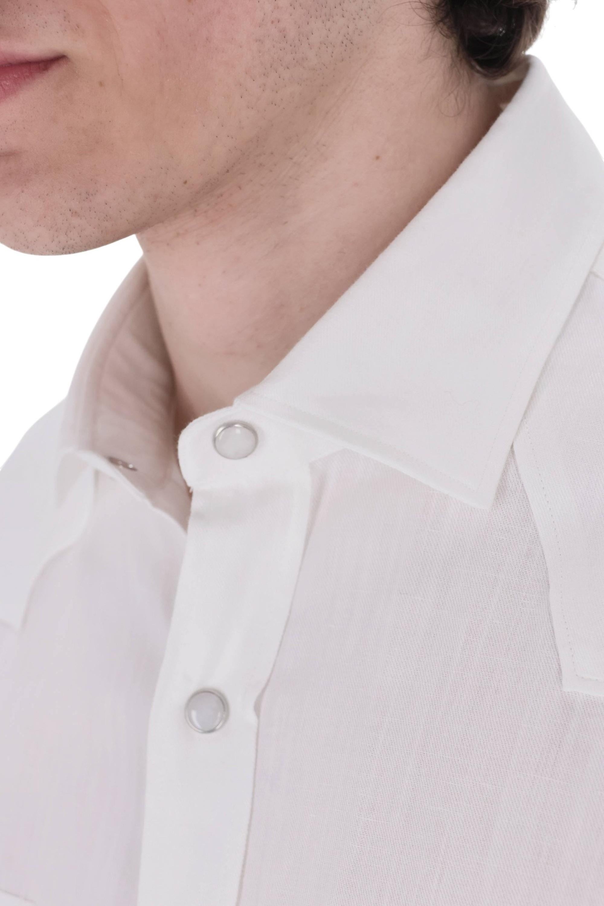 Barba Camicia texas in cotone-lino Dandylife WSU12P2054260.U 0001 