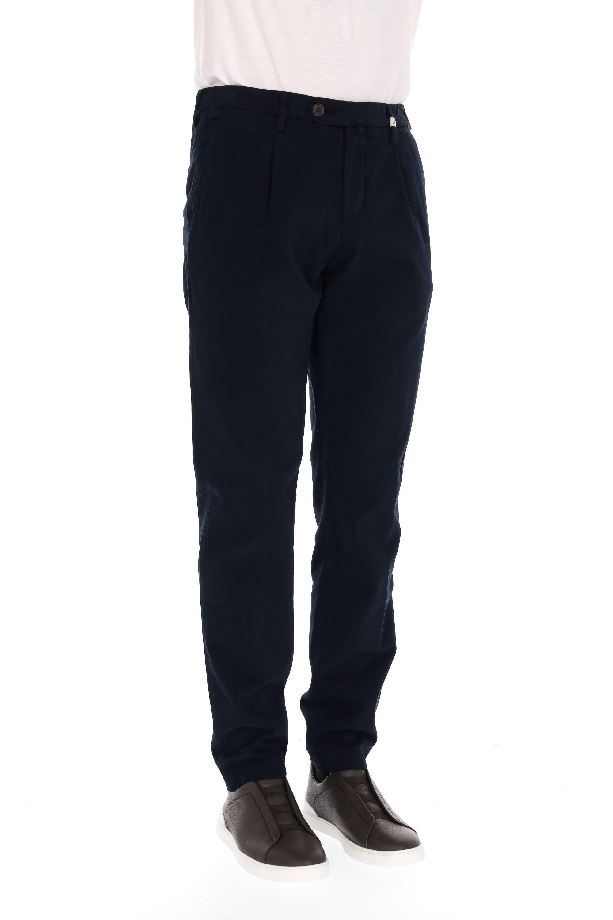 Pantalone in morbido cotone-cashmere mod. Zeus WM19LONG 037 Myths 