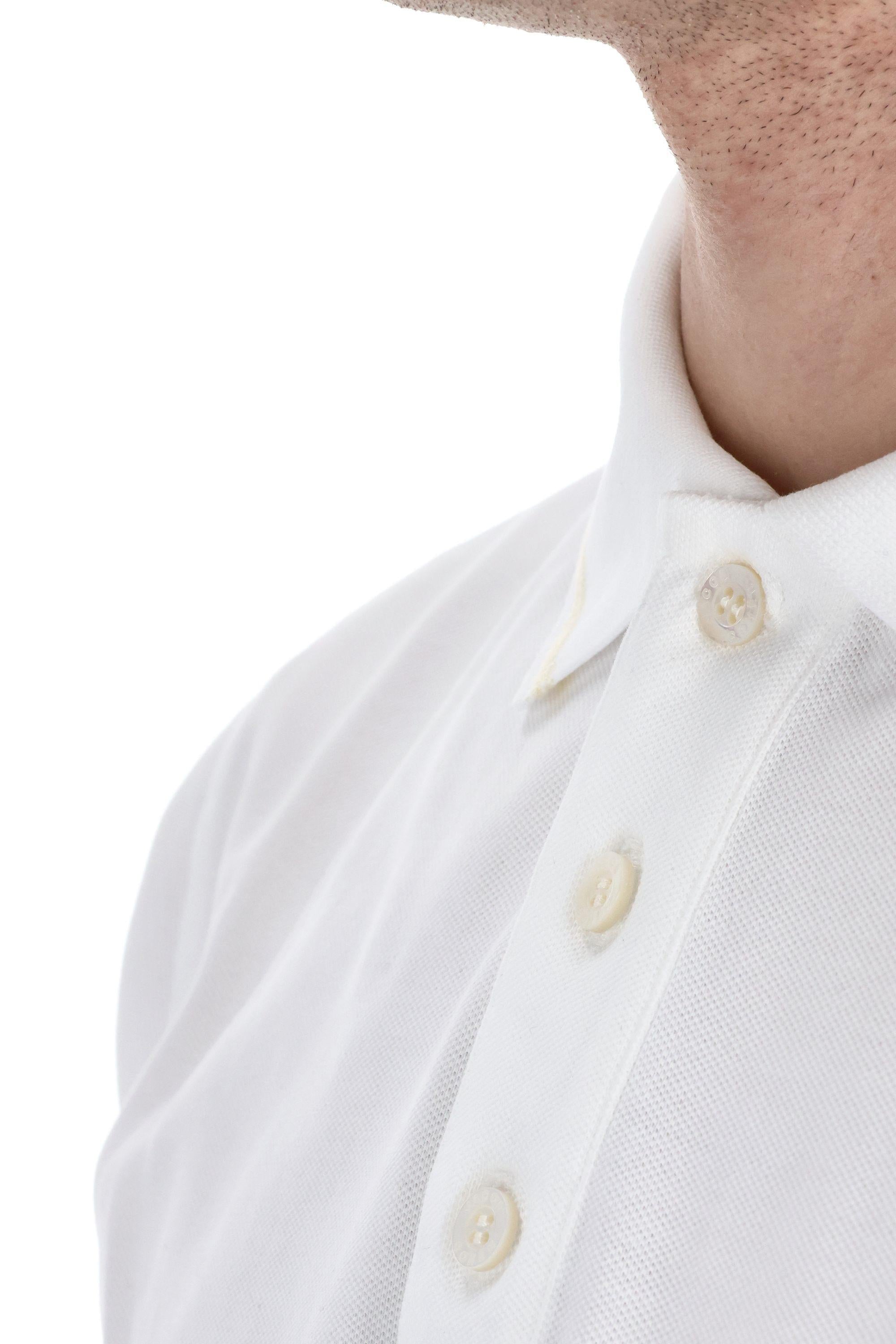Jacob Cohen Polo in piquet di cotone linea "tennis" 80025 TE1 E2464 A00 