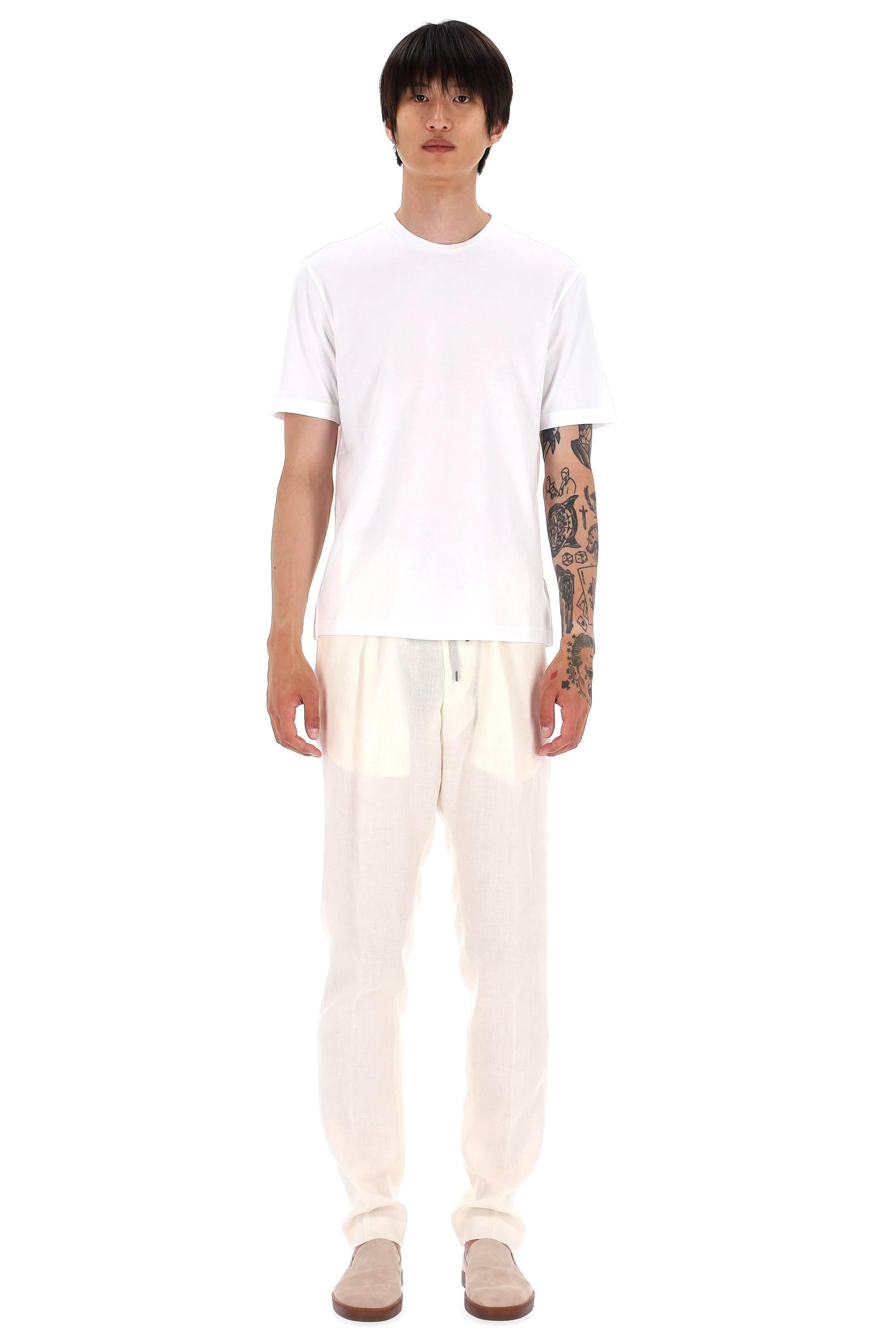 T-shirt in cotone RB51021 01 Roberto Collina 
