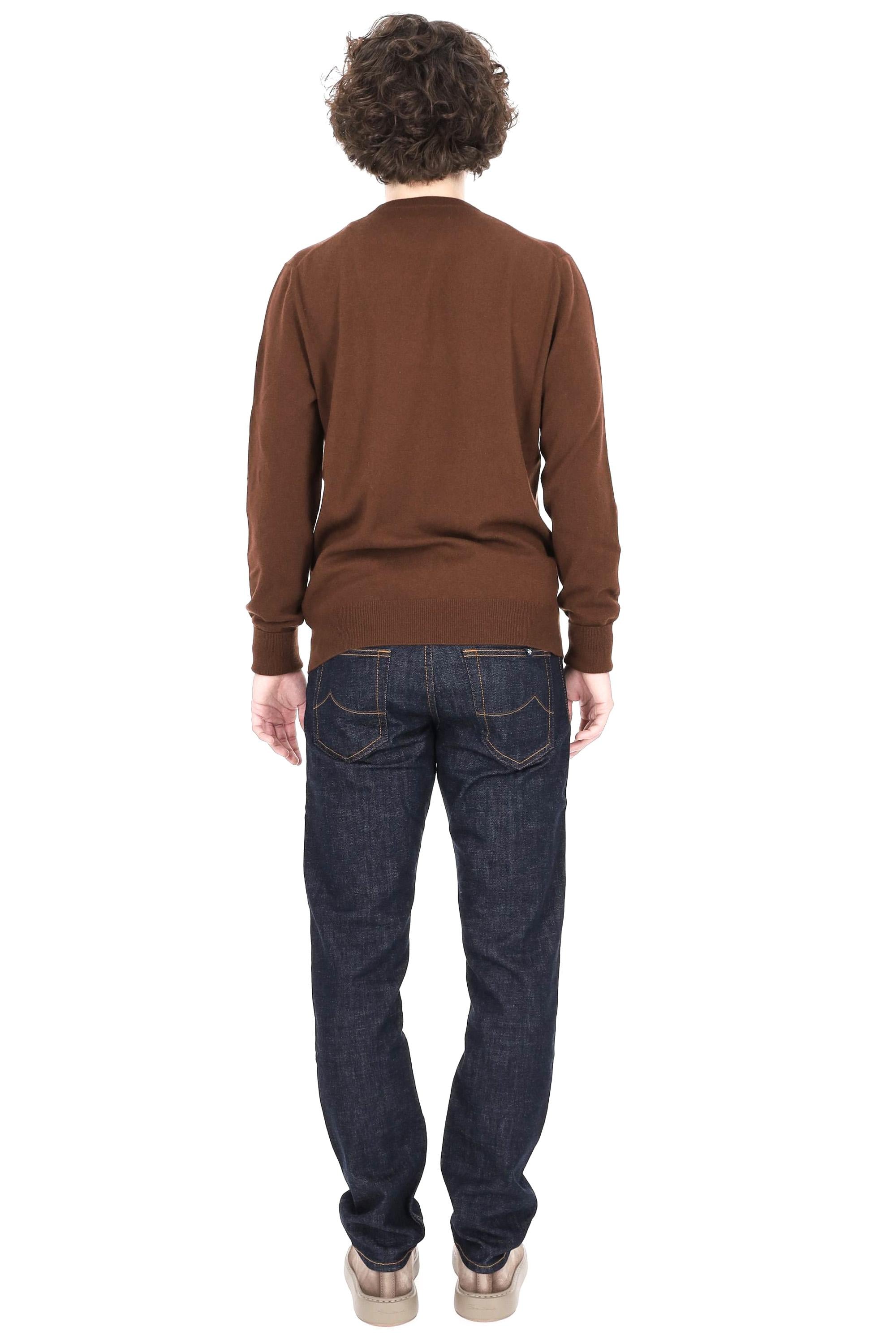 Ballantyne Maglia girocollo in cashmere 1 filo tinta unita B2P000 12K00/9 14702 