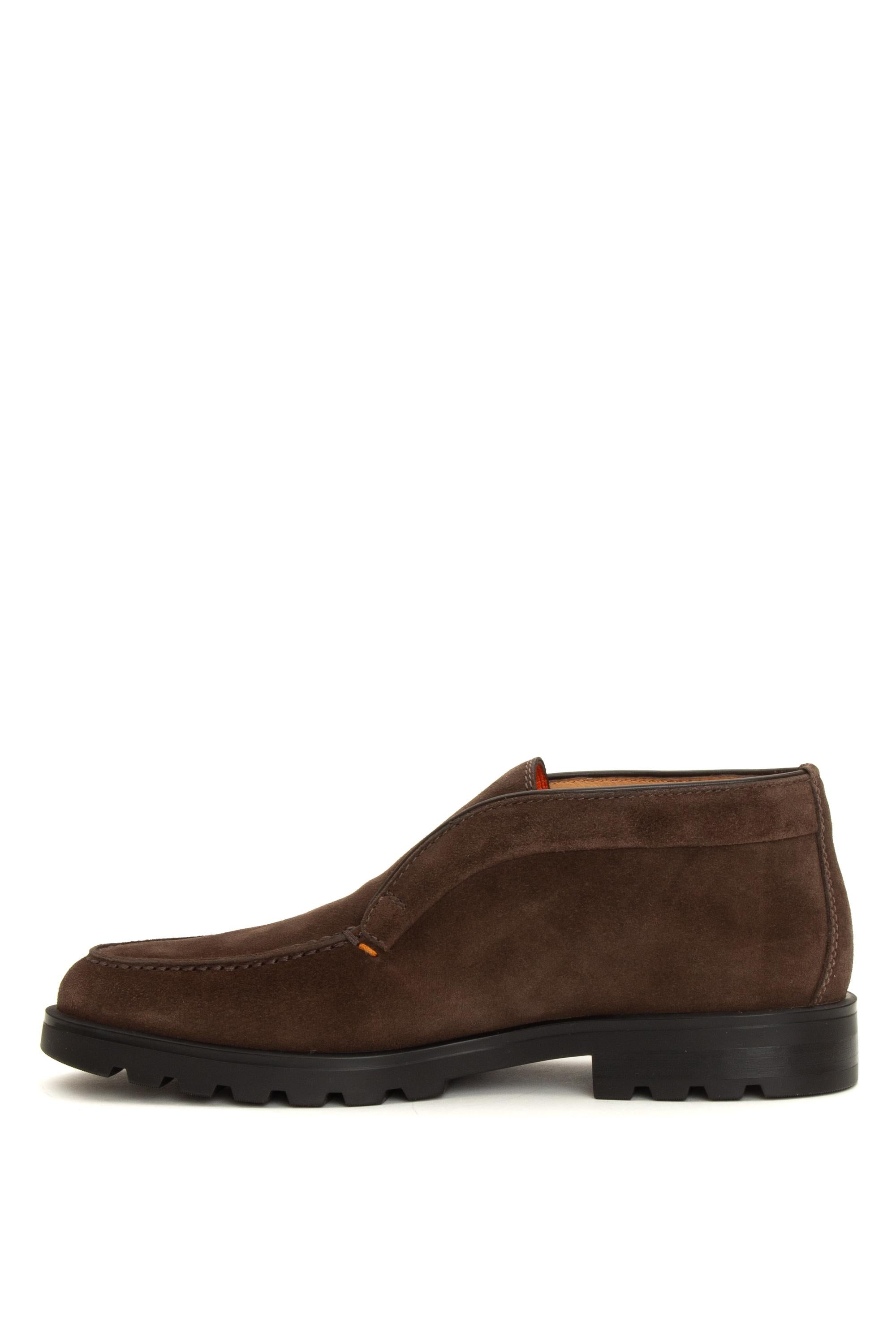 Desert boot in camoscio fondo rocciatore MGDC17823NE0BSEY T50 Santoni 