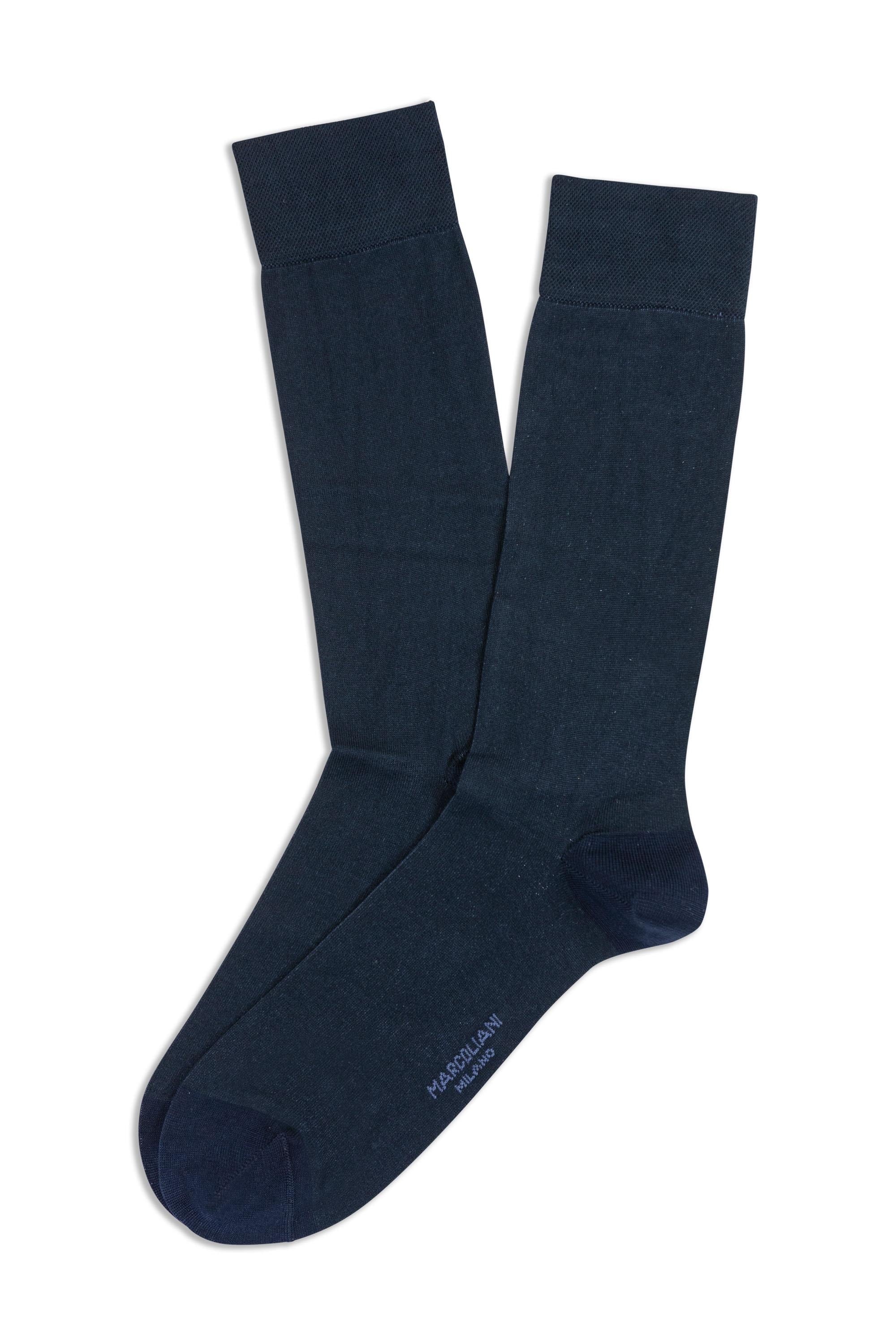 Calza tinta unita in misto modal supersoft MAR4542L 001 Marcoliani 