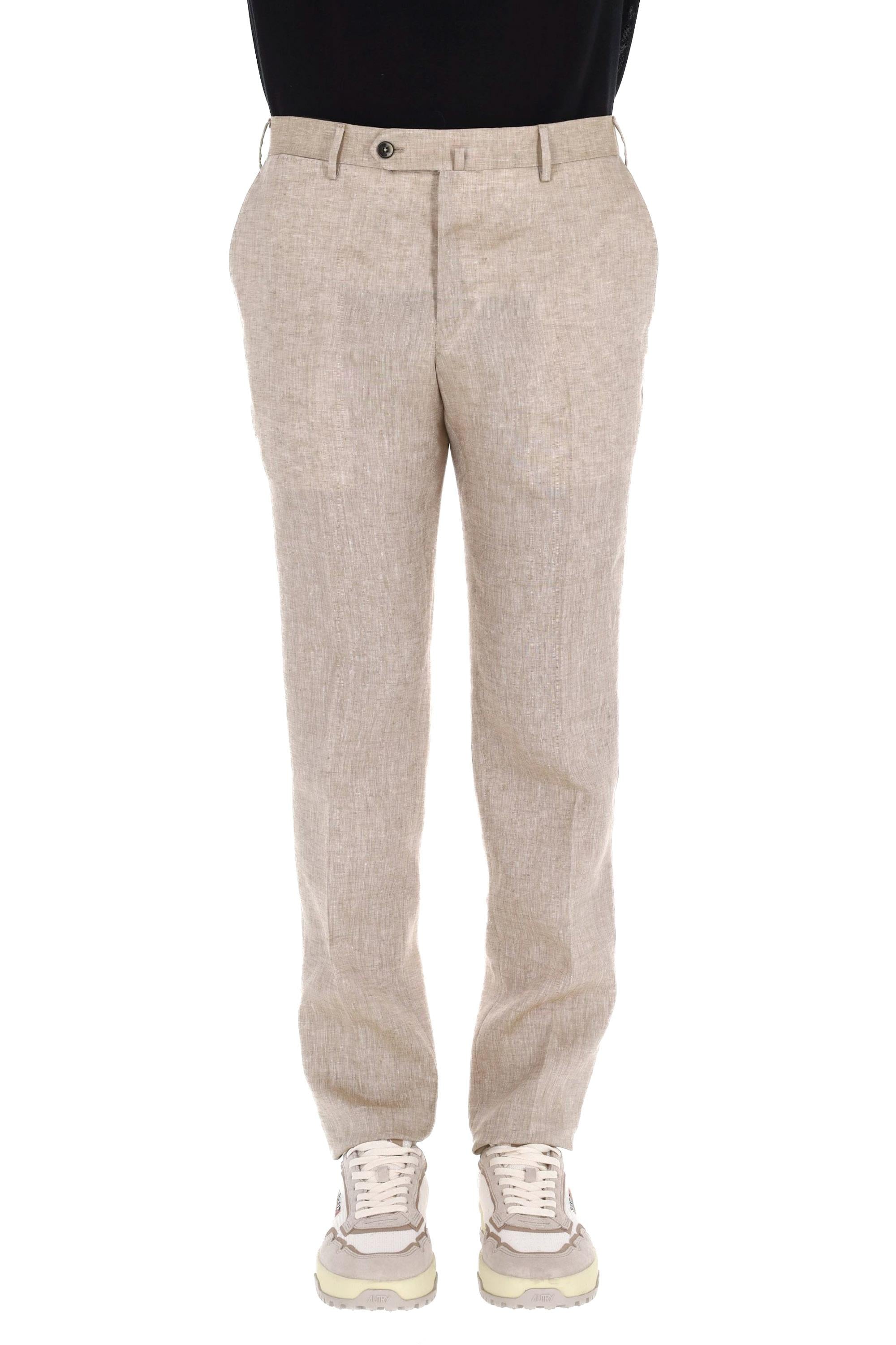 Pantalone in puro lino Slim fit VS01Z00CL1 BB58/2 0030 PT Torino 