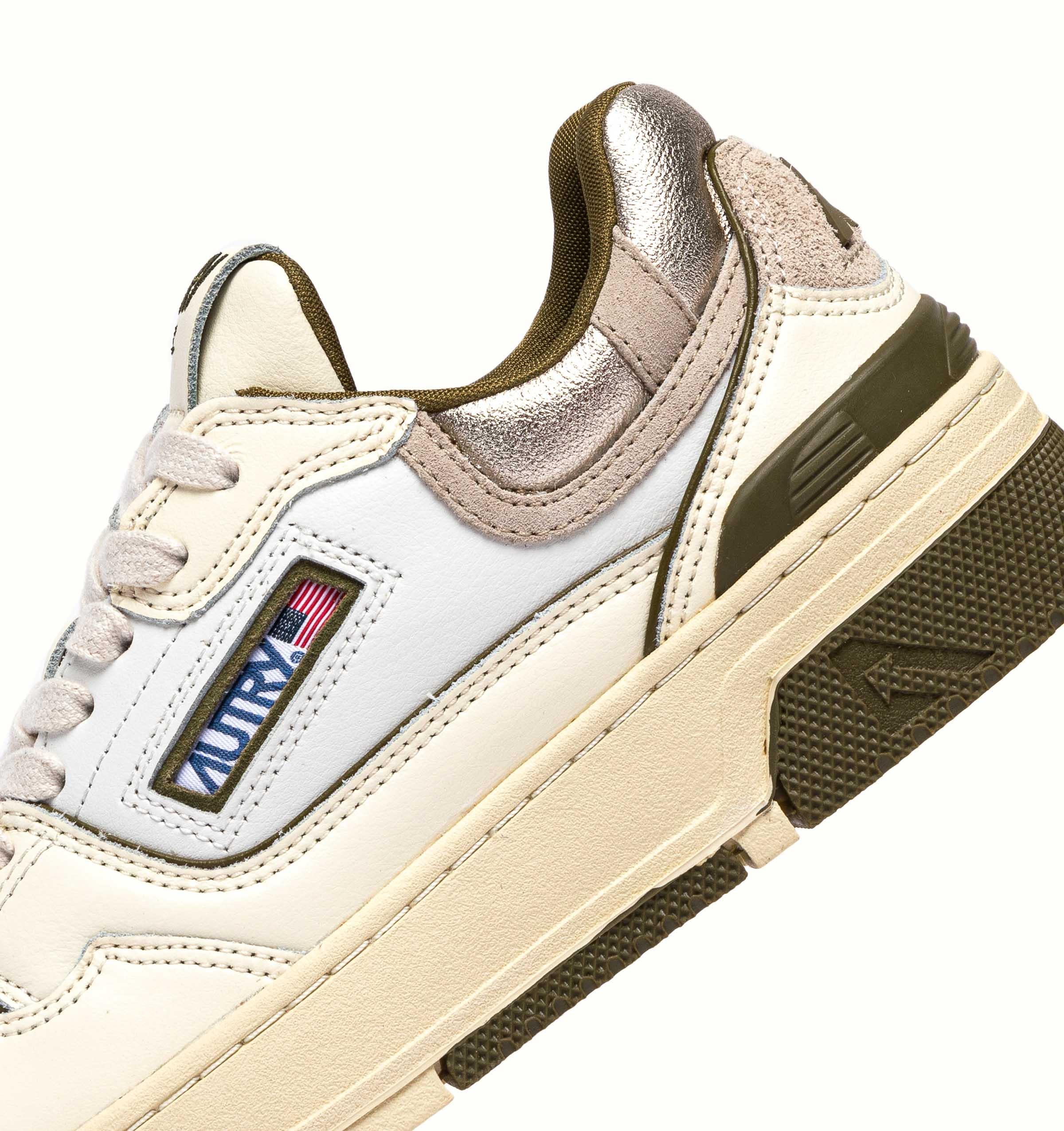 Sneaker donna modello CLC ROLW TE02 WHT/LIZARD Autry 
